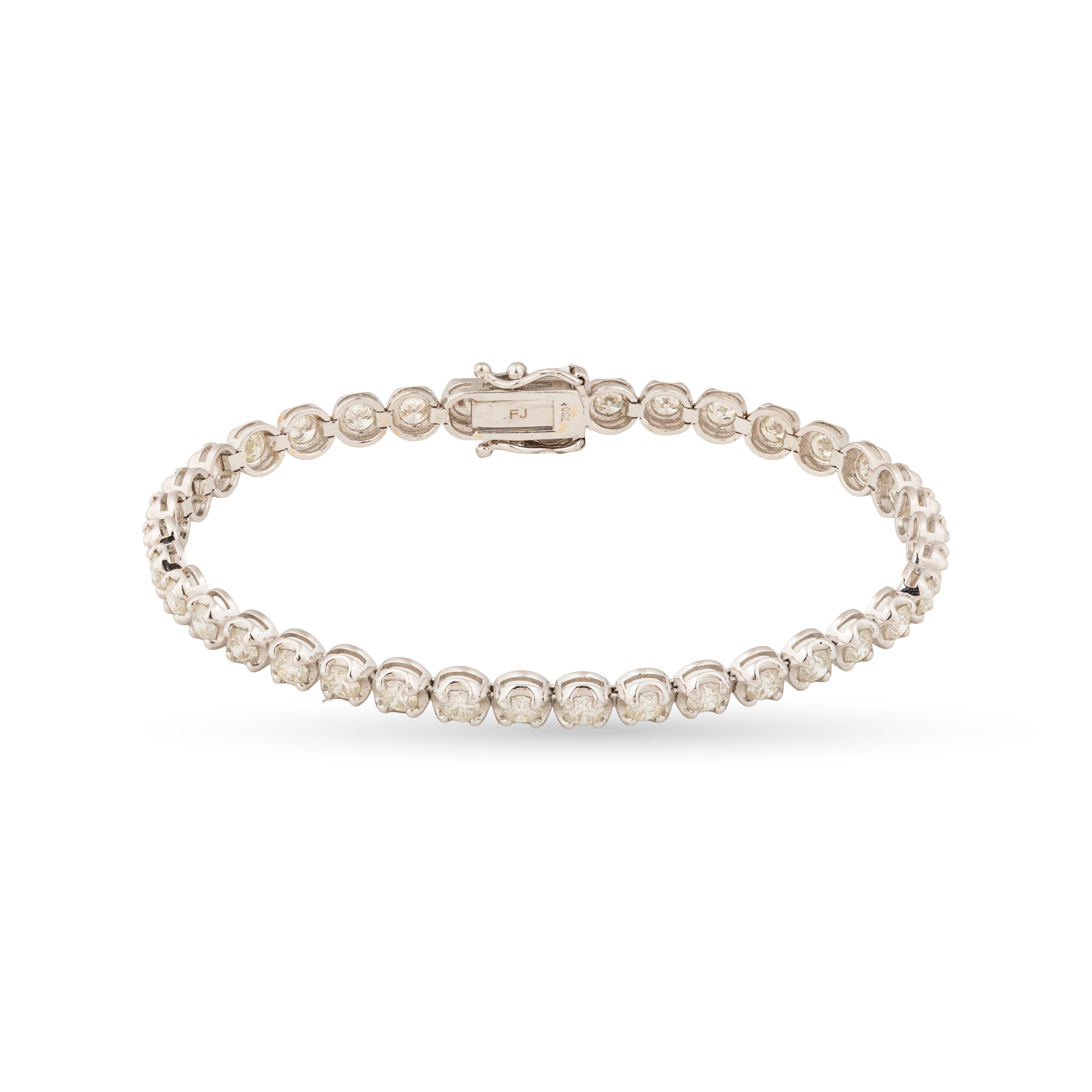White Gold Diamond Tennis Bracelet