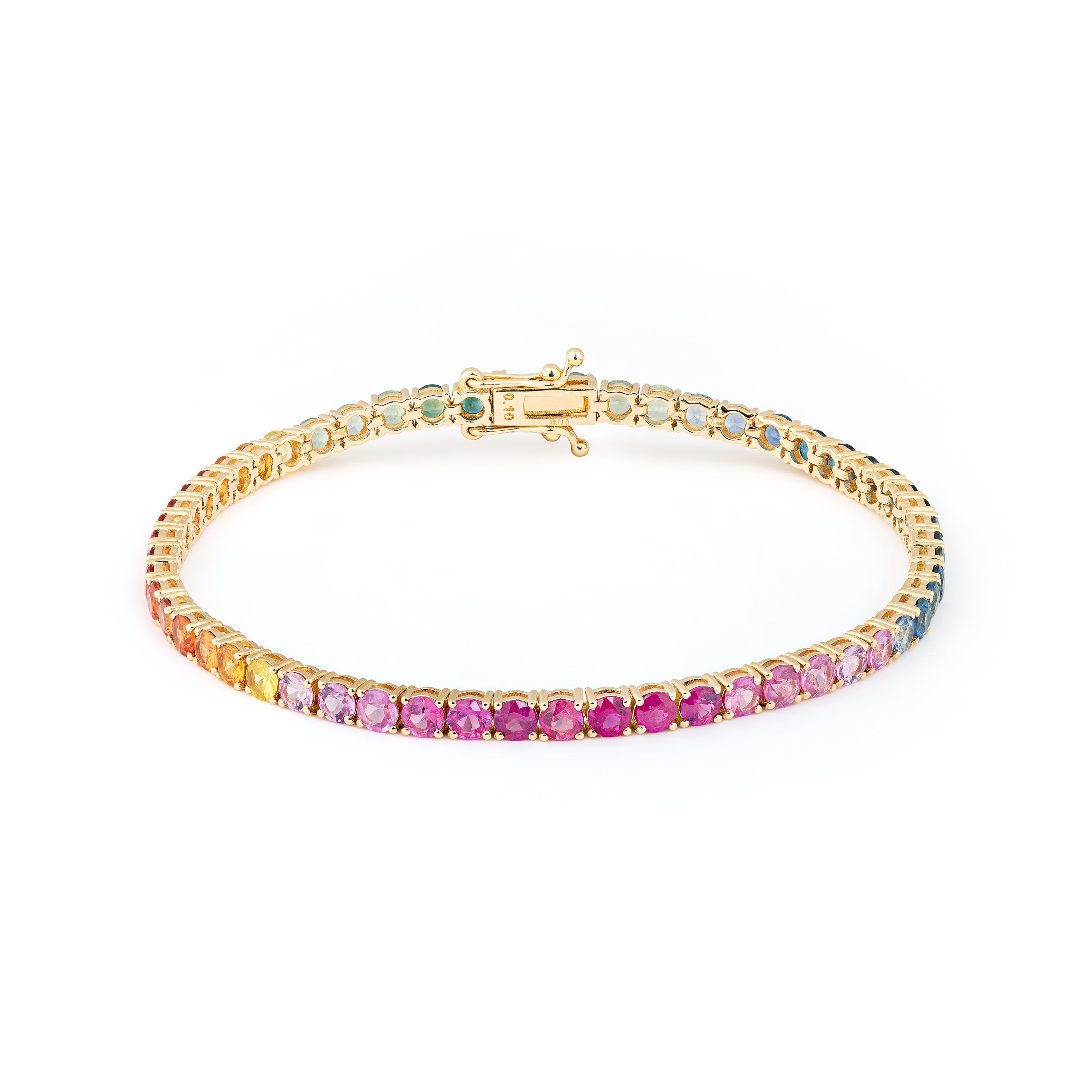 Multi Color Tennis Bracelet