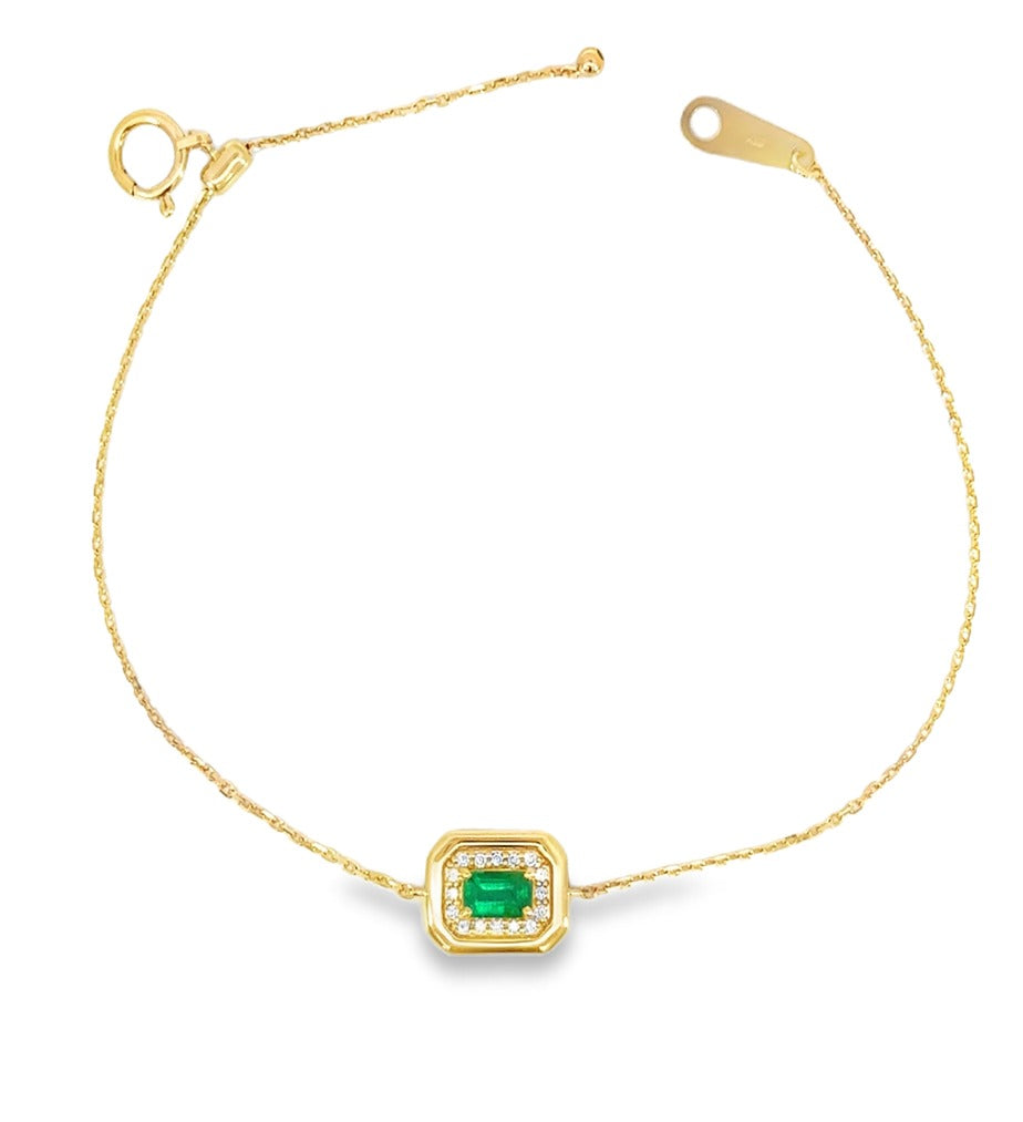 Gold & Diamond Bracelet