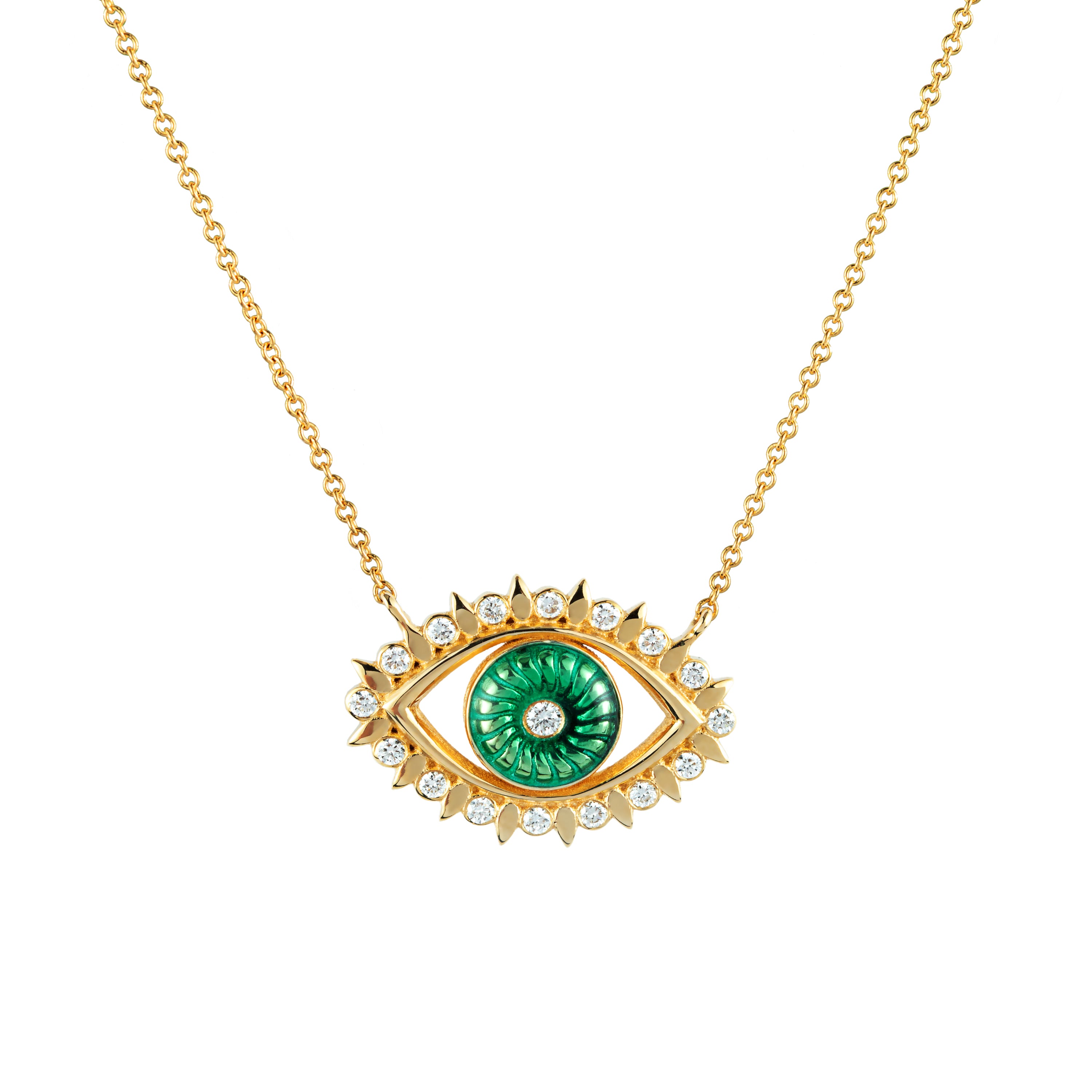 Iris Gold Necklace