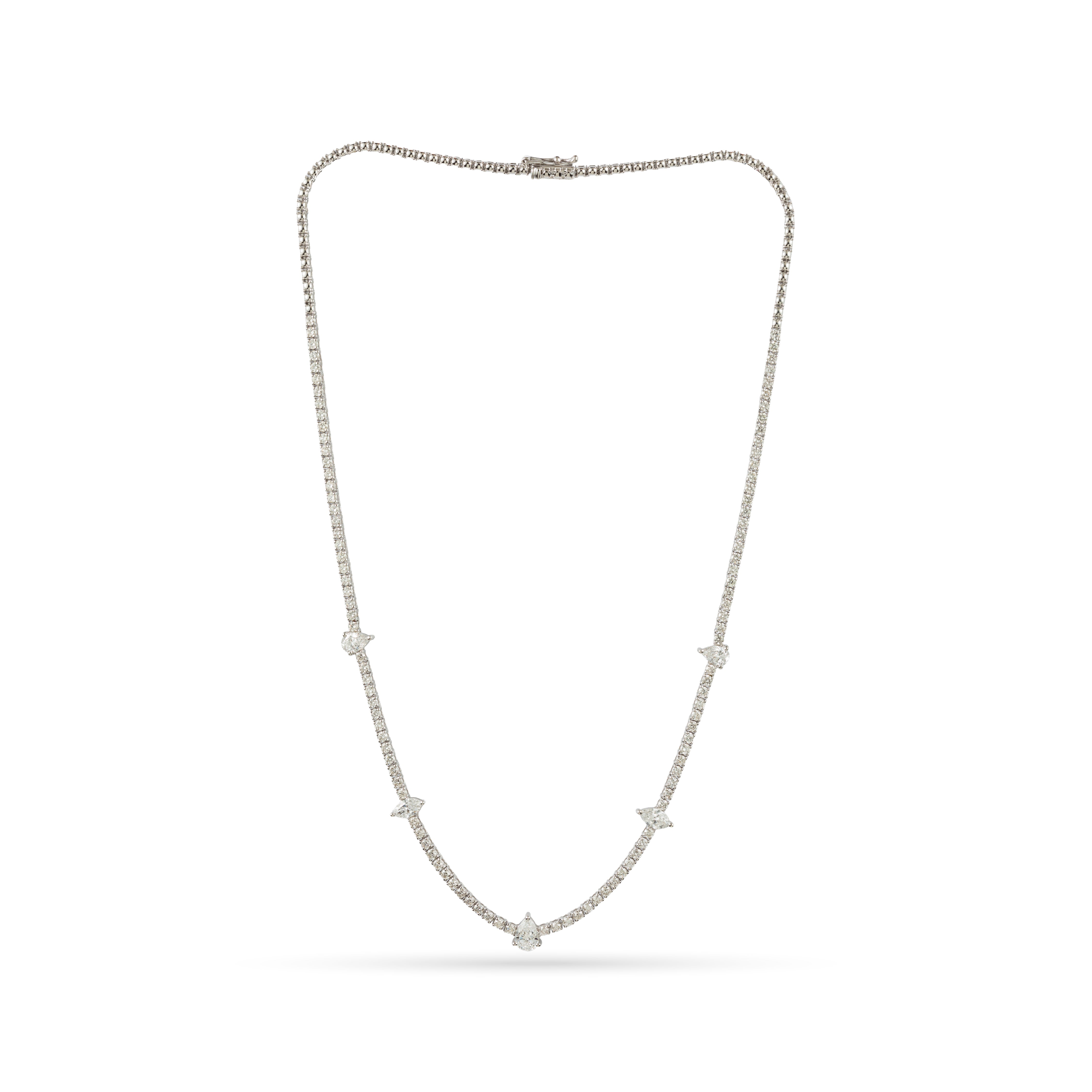 Diamond Charms Classic Necklace