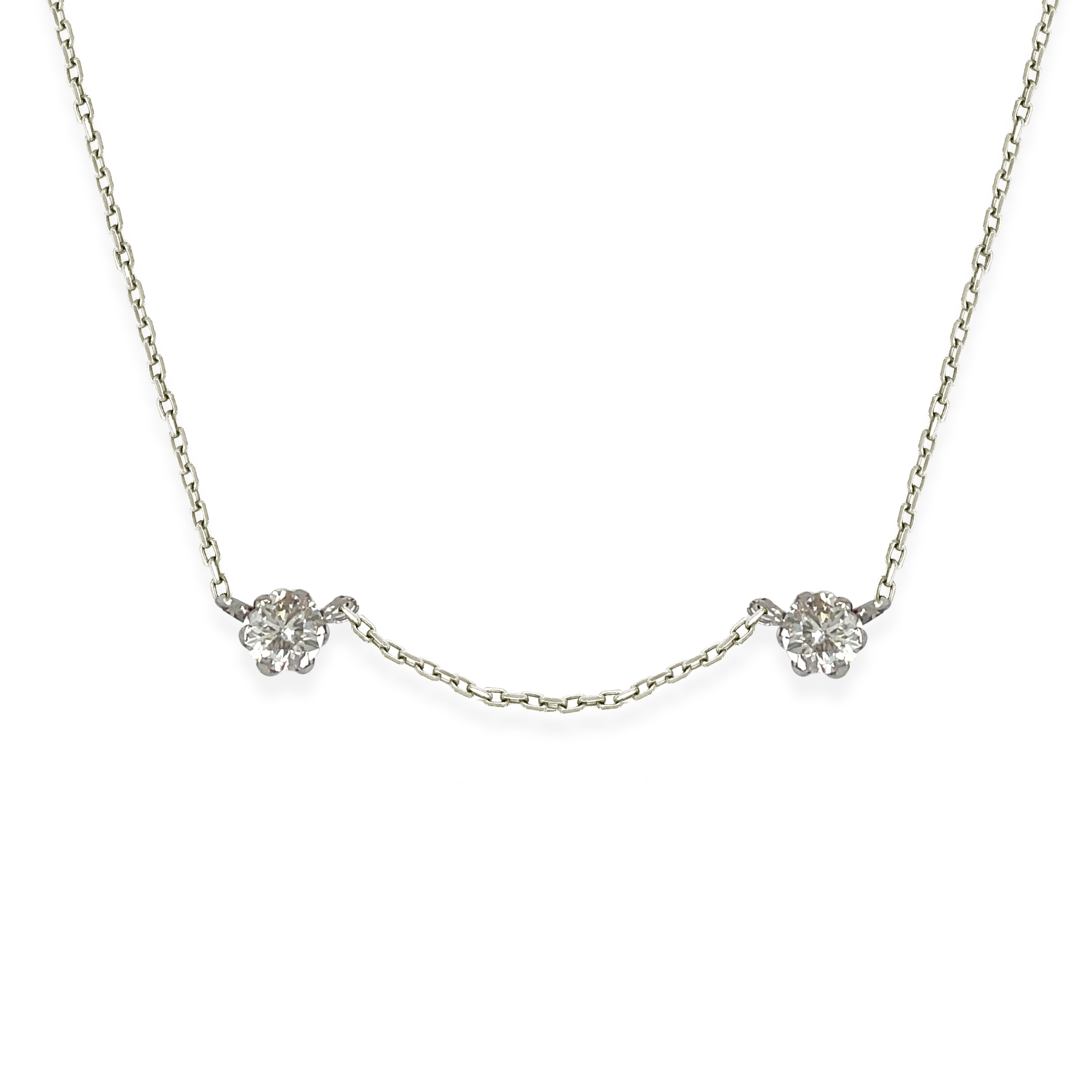 Two of Us Diamond Necklace