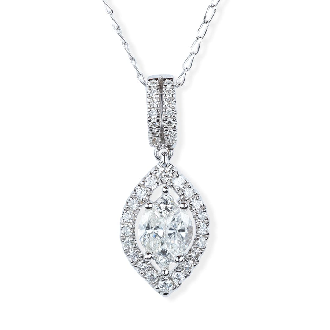 Diamond Classic Pendant - M.Fitaihi
