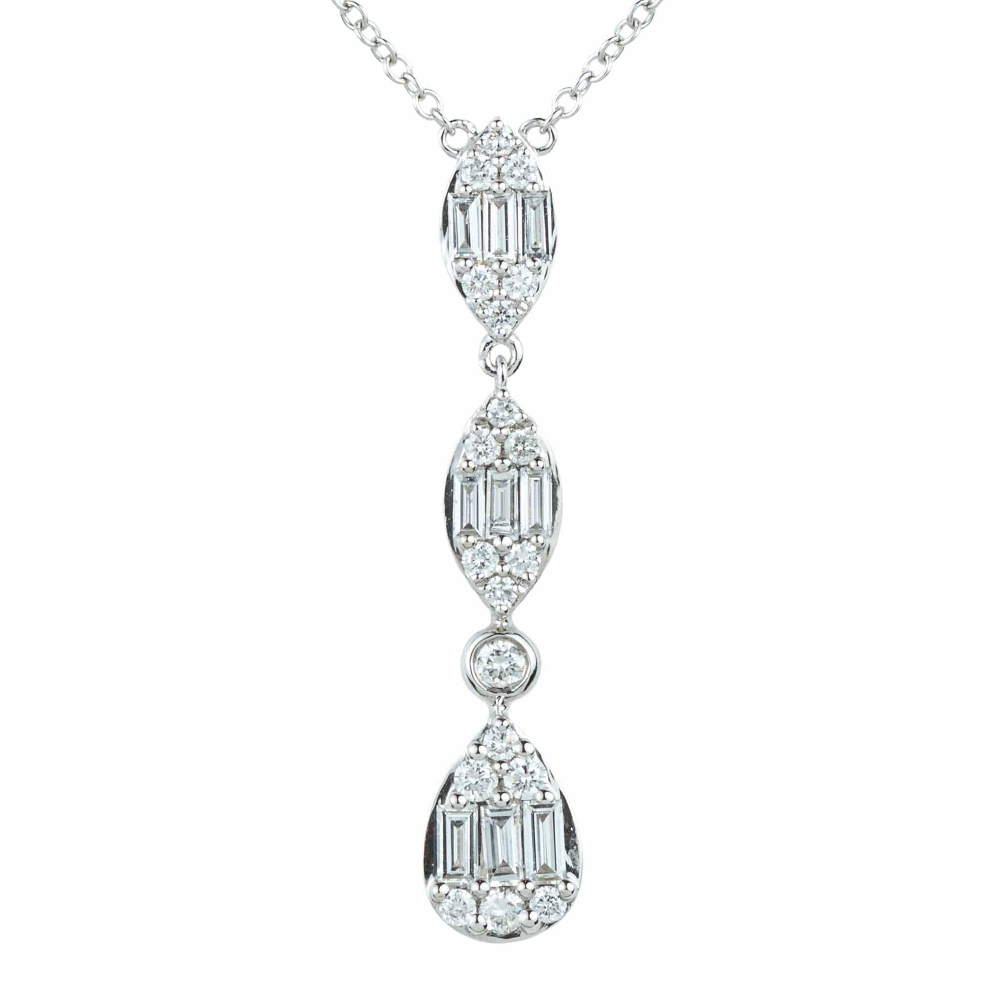 M.Fitaihi Everyday Sparkle - Gold & Diamond Necklace - M.Fitaihi