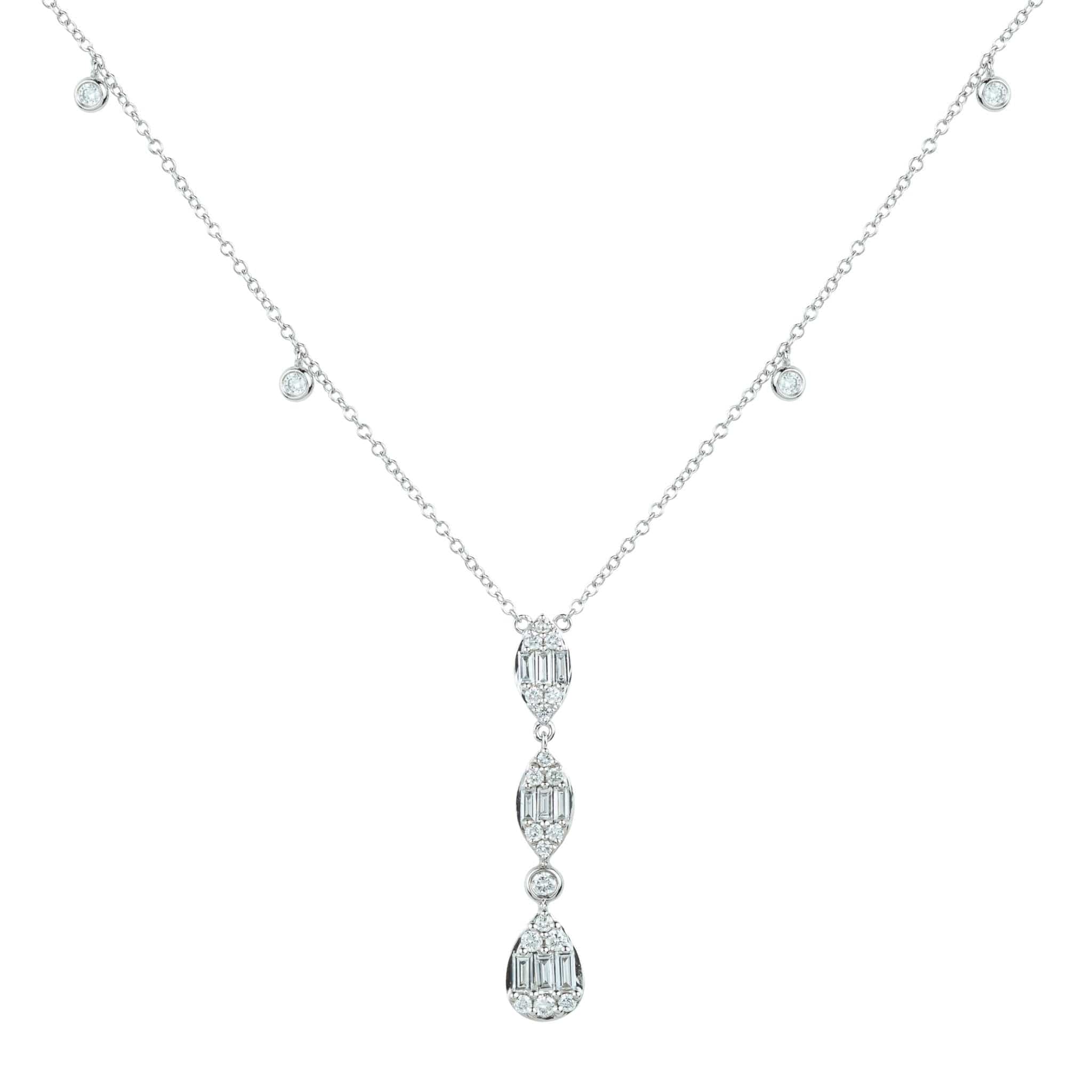 M.Fitaihi Everyday Sparkle - Gold & Diamond Necklace - M.Fitaihi