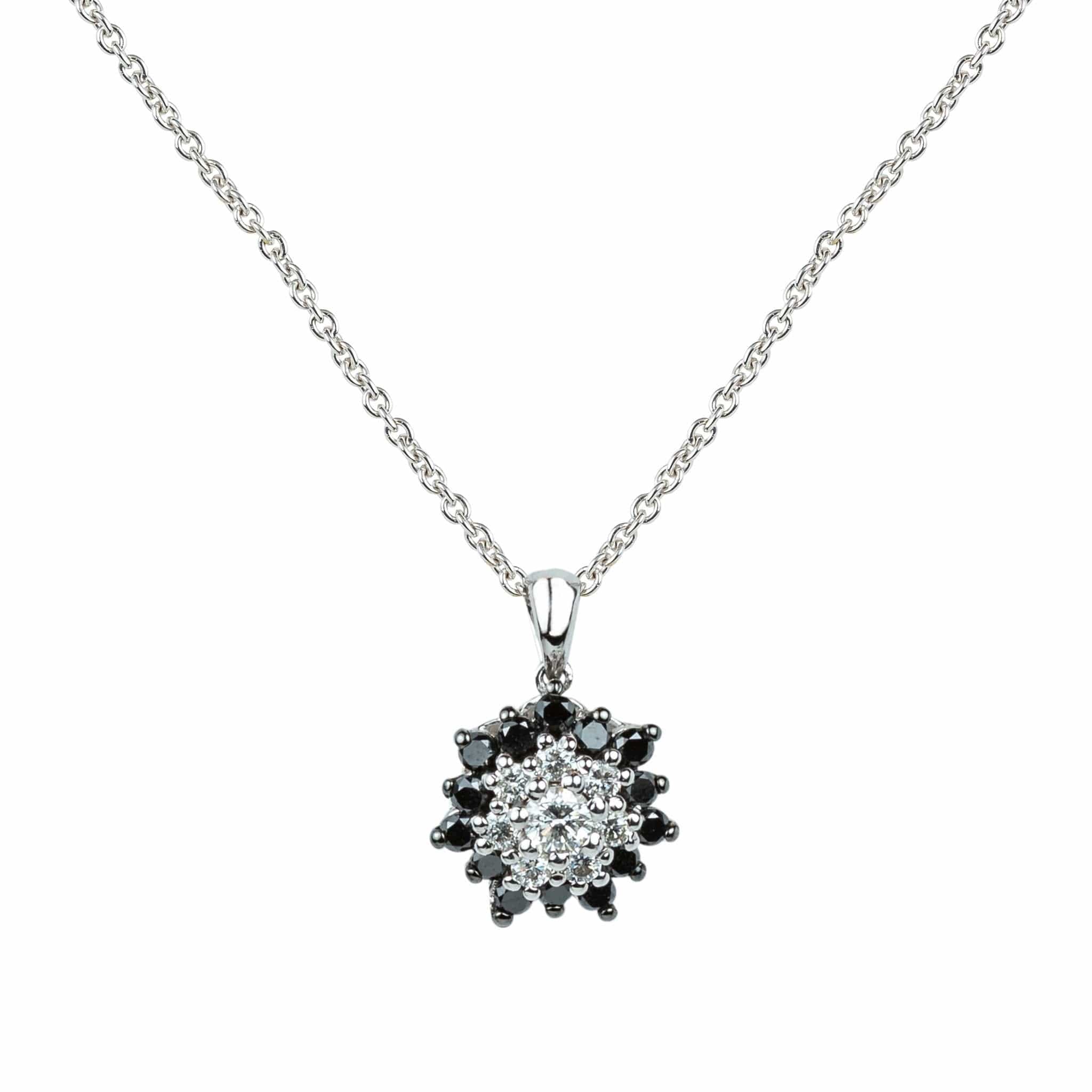 M.Fitaihi Everyday Sparkle - White Gold Necklace - M.Fitaihi