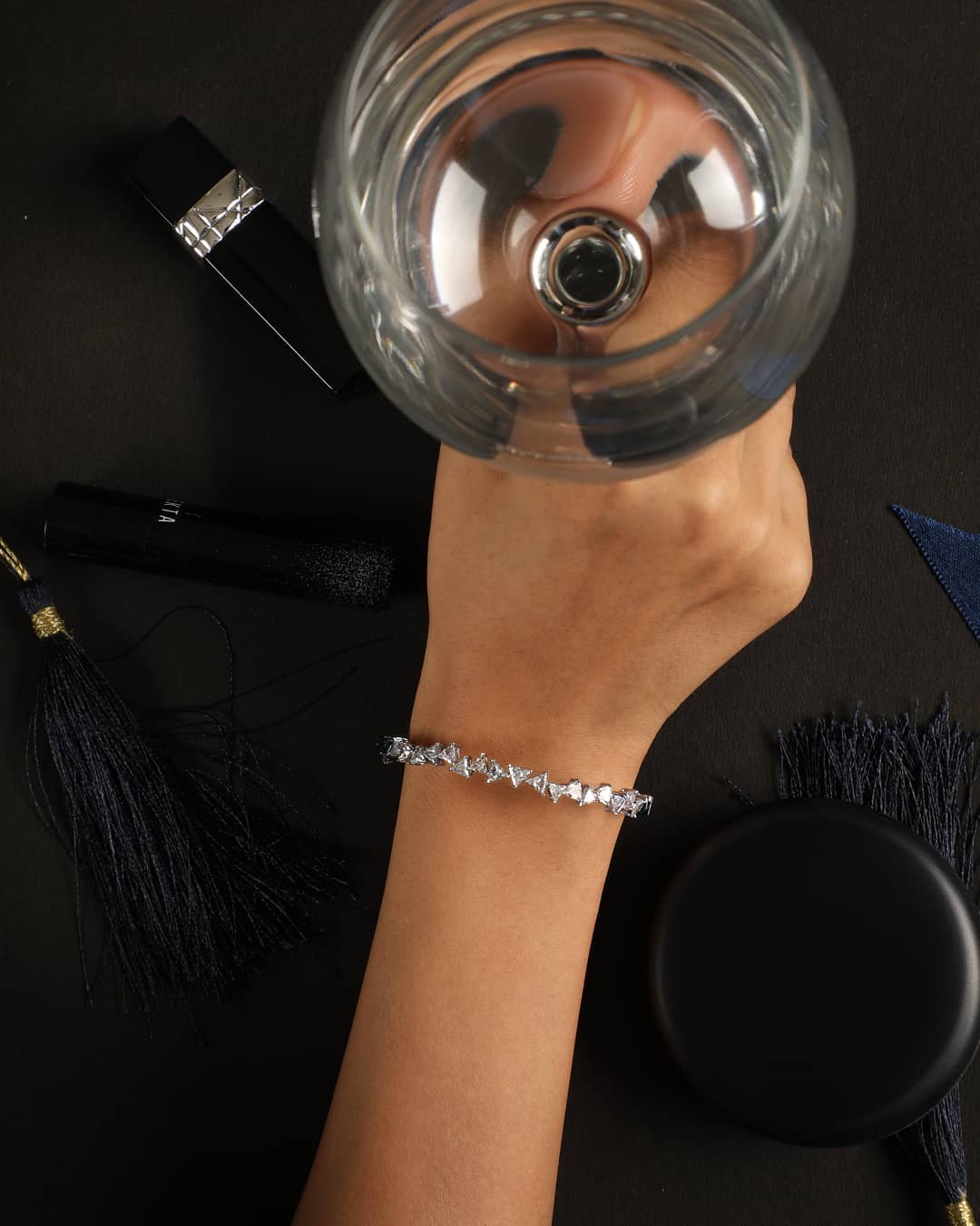 Prakshi Rise Mix Diamond Bracelet - M.Fitaihi