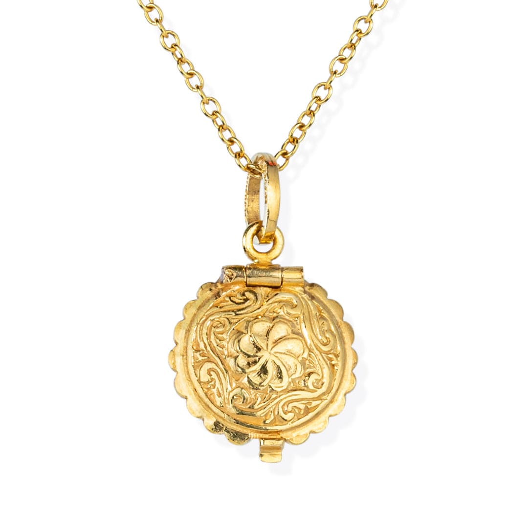 Round Locket Pendant - M.Fitaihi