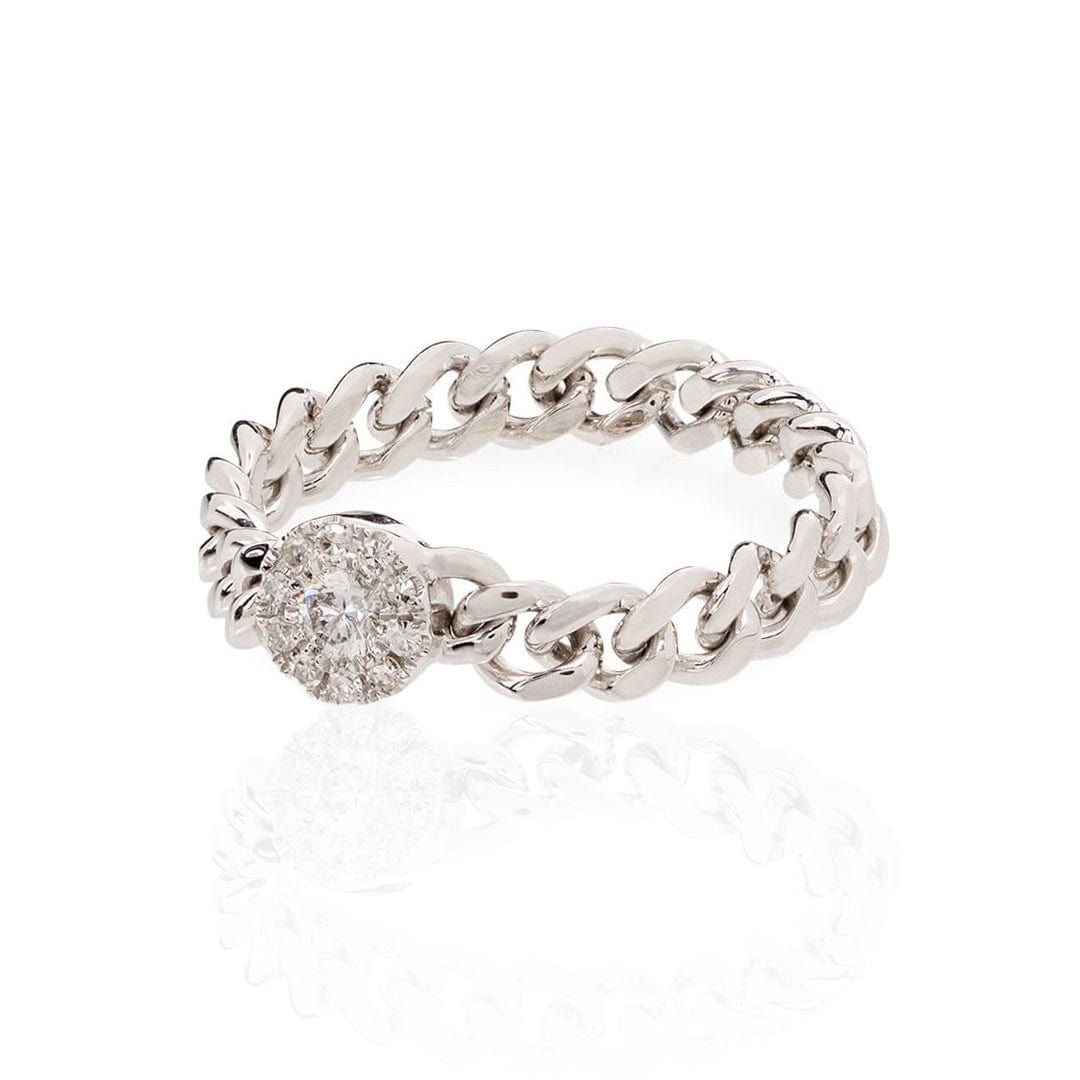 Shay Diamond Link Ring - M.Fitaihi