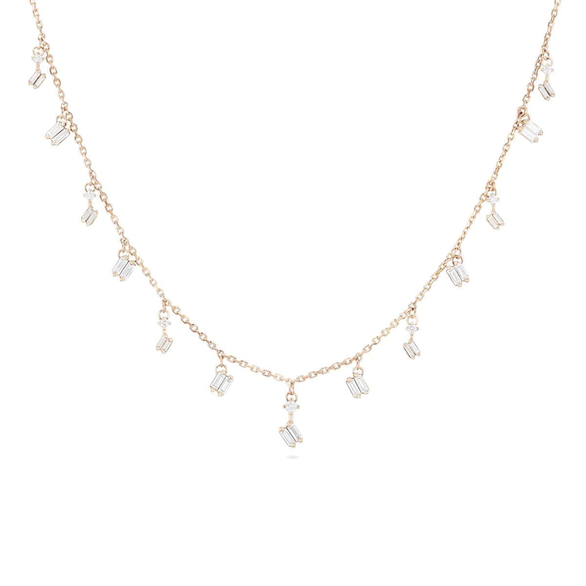 Suzanne Kalan Yellow Gold Dangle Necklace - M.Fitaihi