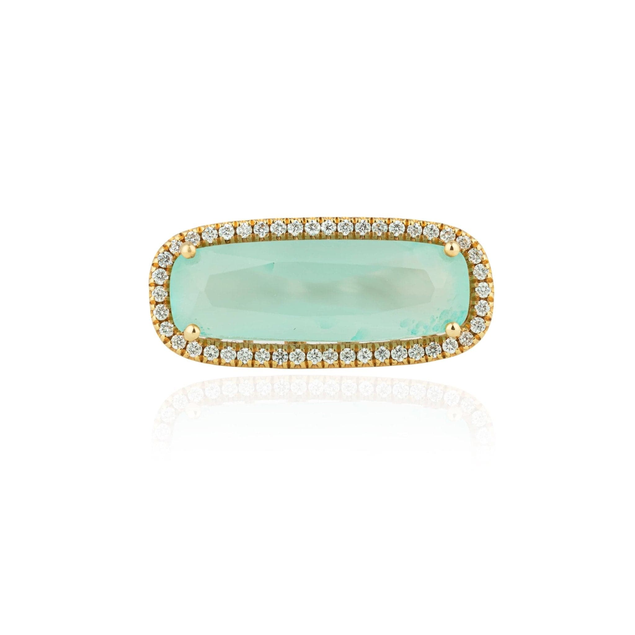Suzzane Kalan Yellow Gold Ring - M.Fitaihi