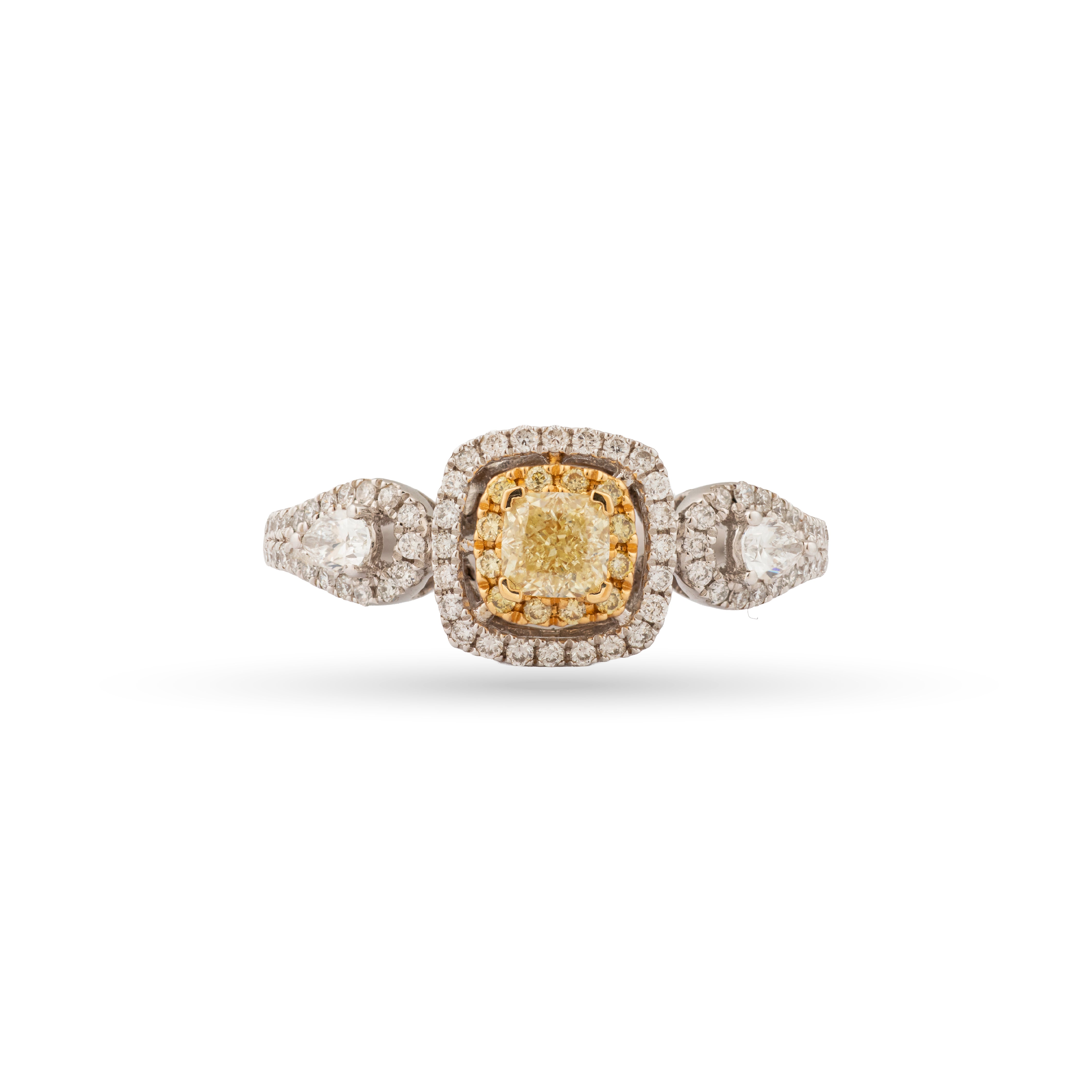 Yellow Diamond Ring