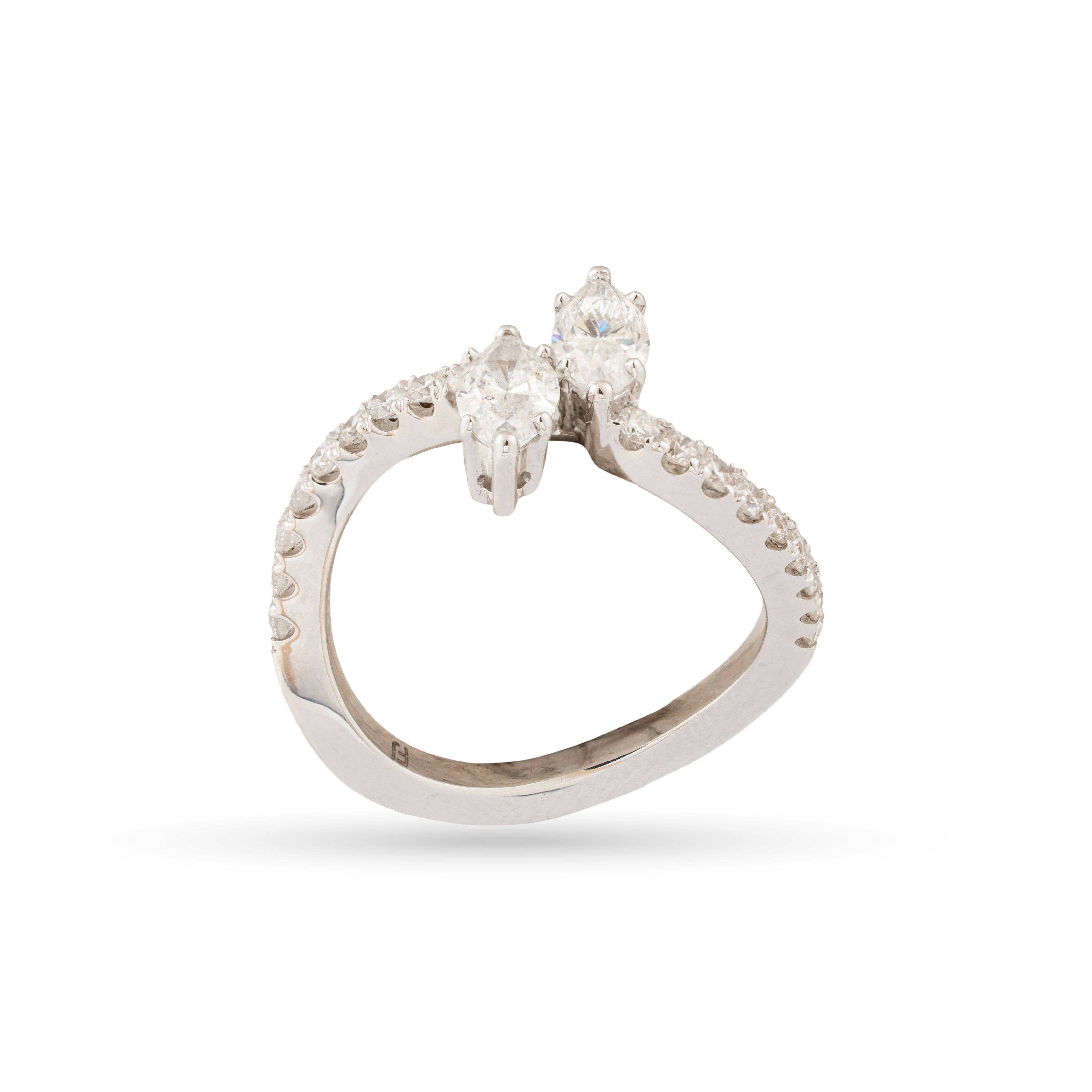 Marquise Duet Ring