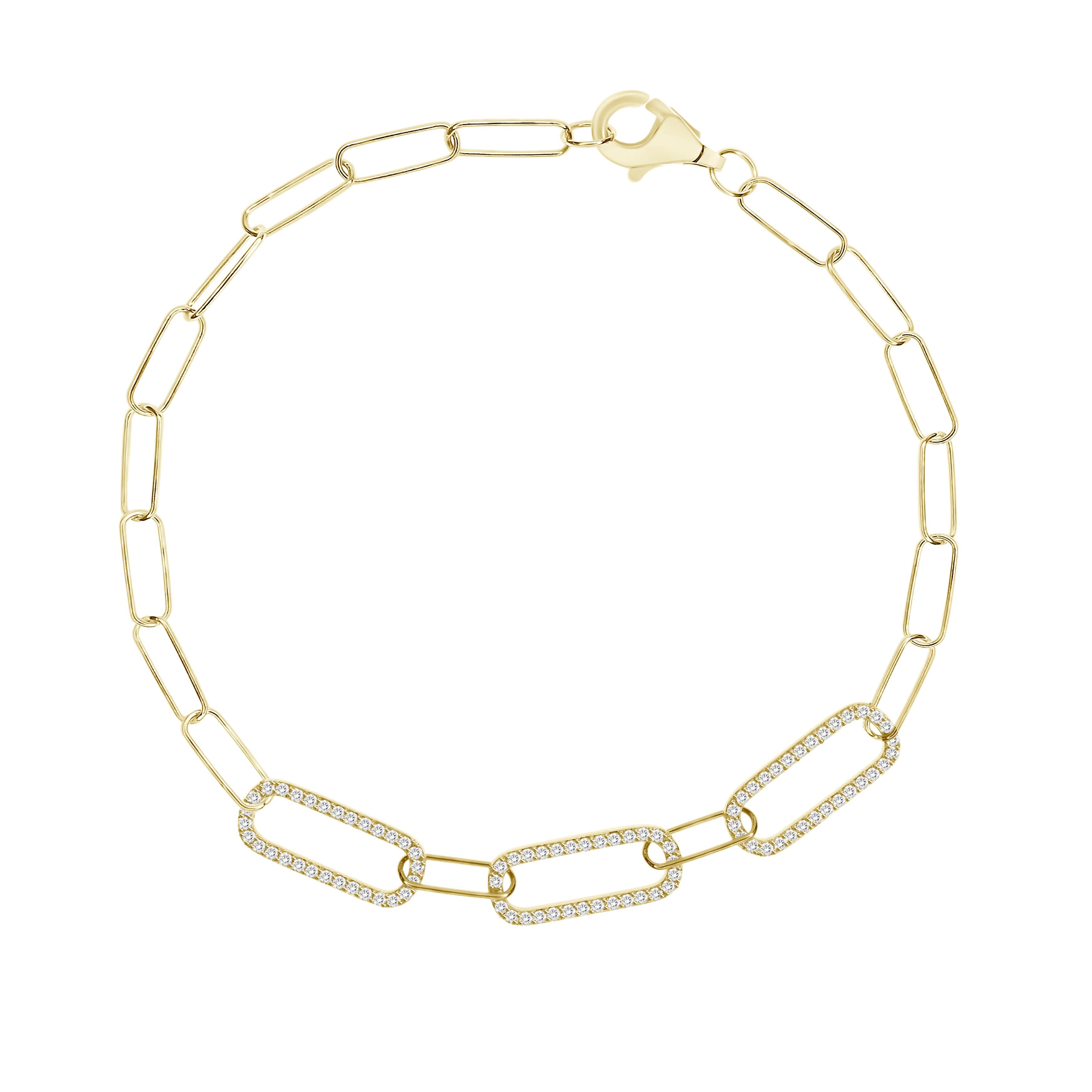 Gold & Diamond Bracelet