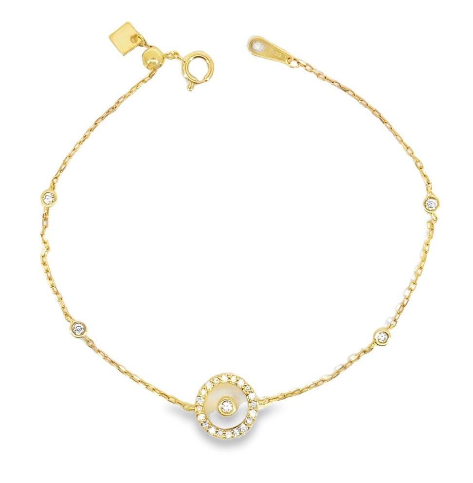 Gold & Diamond Bracelet