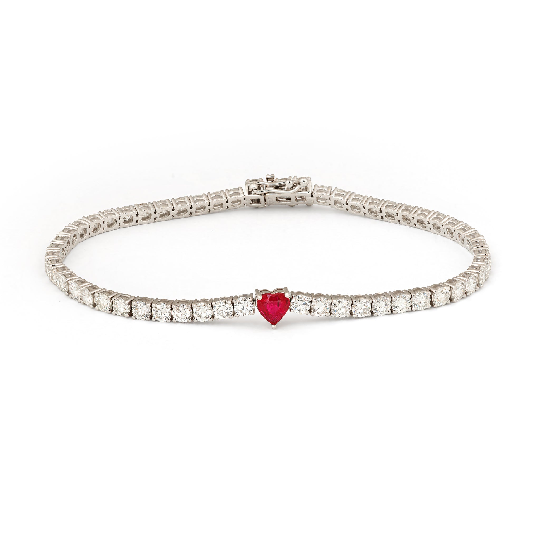 Ruby Whisper Diamond Bracelet