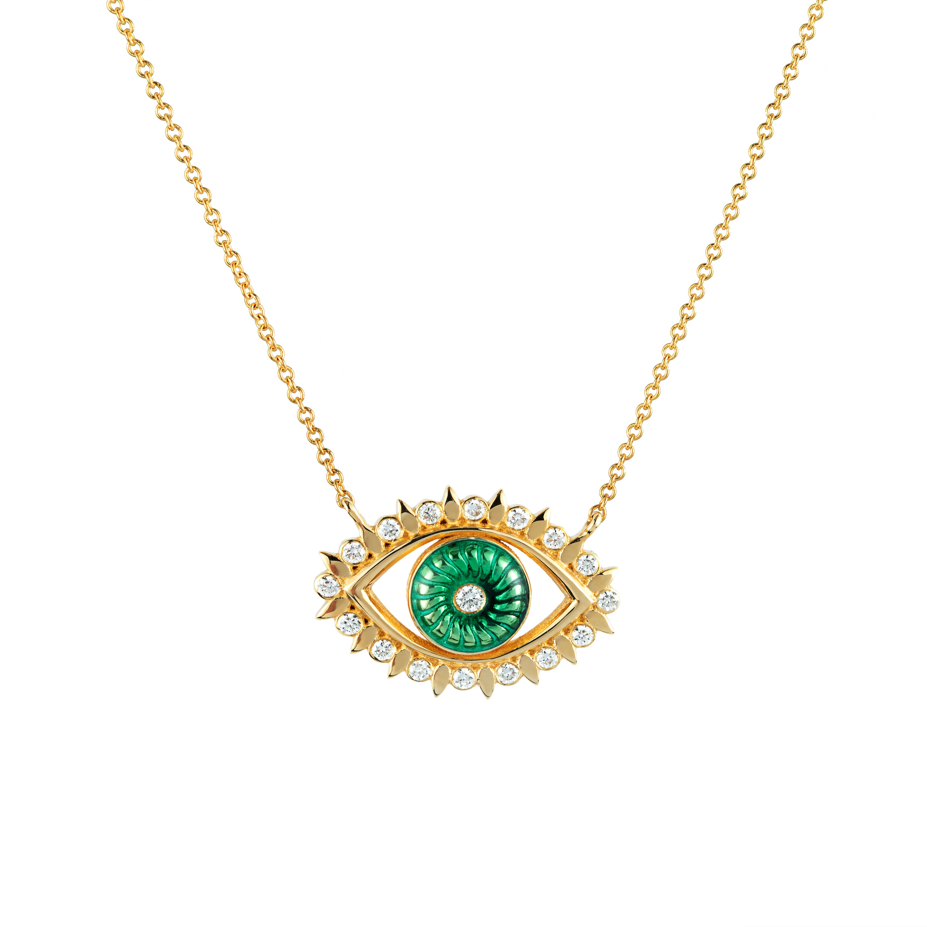 Iris Gold Necklace