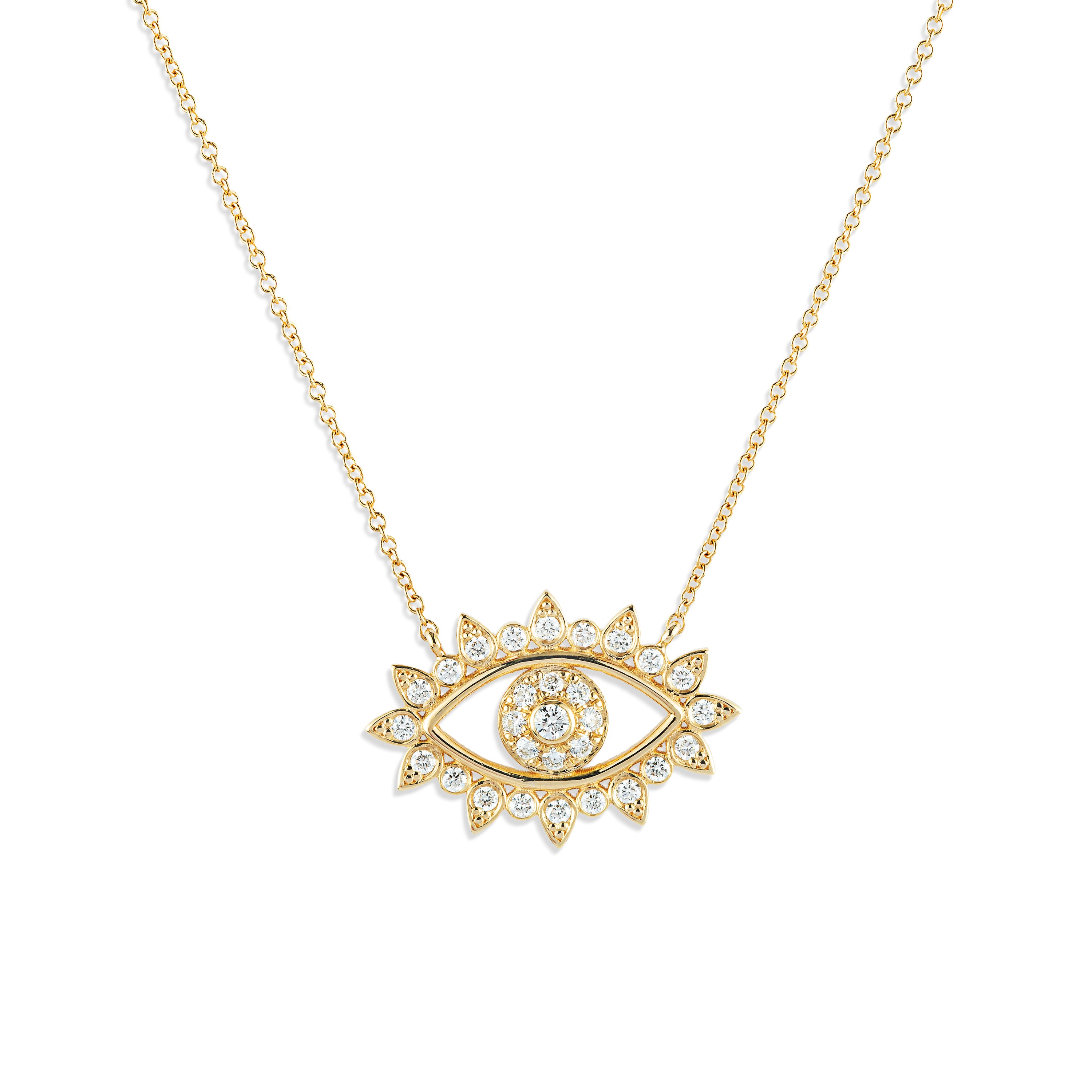 EyeDazzle Diamond Necklace