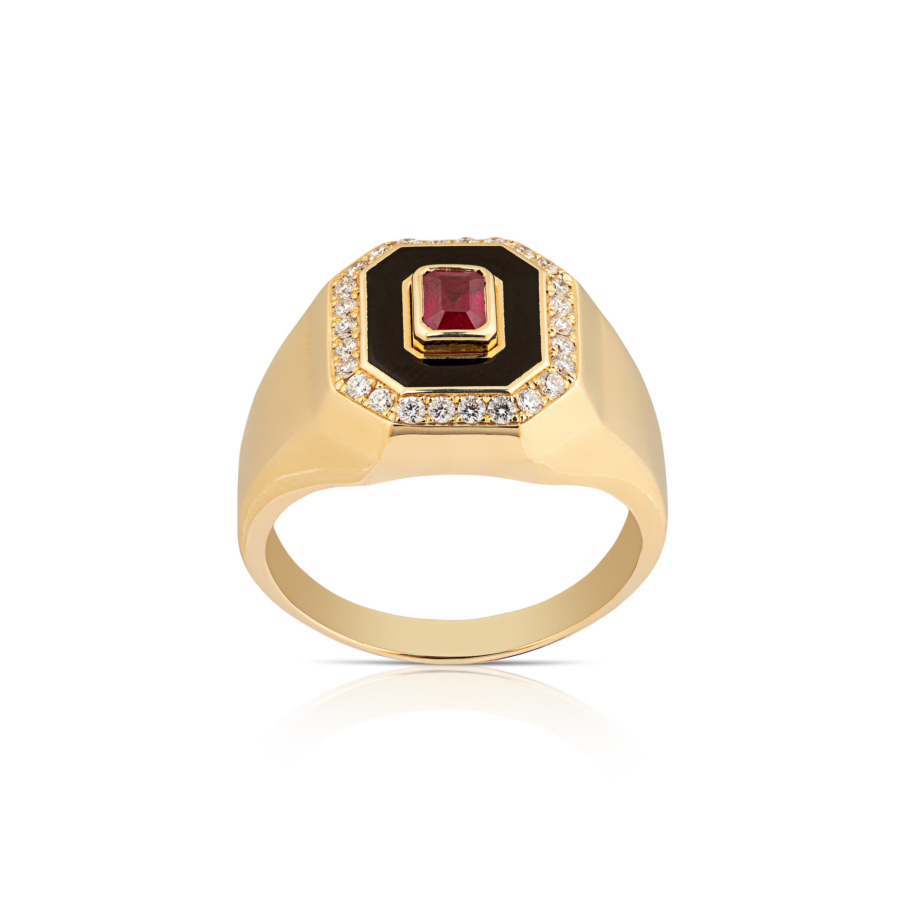 Summer Classic Ruby Diamond Ring