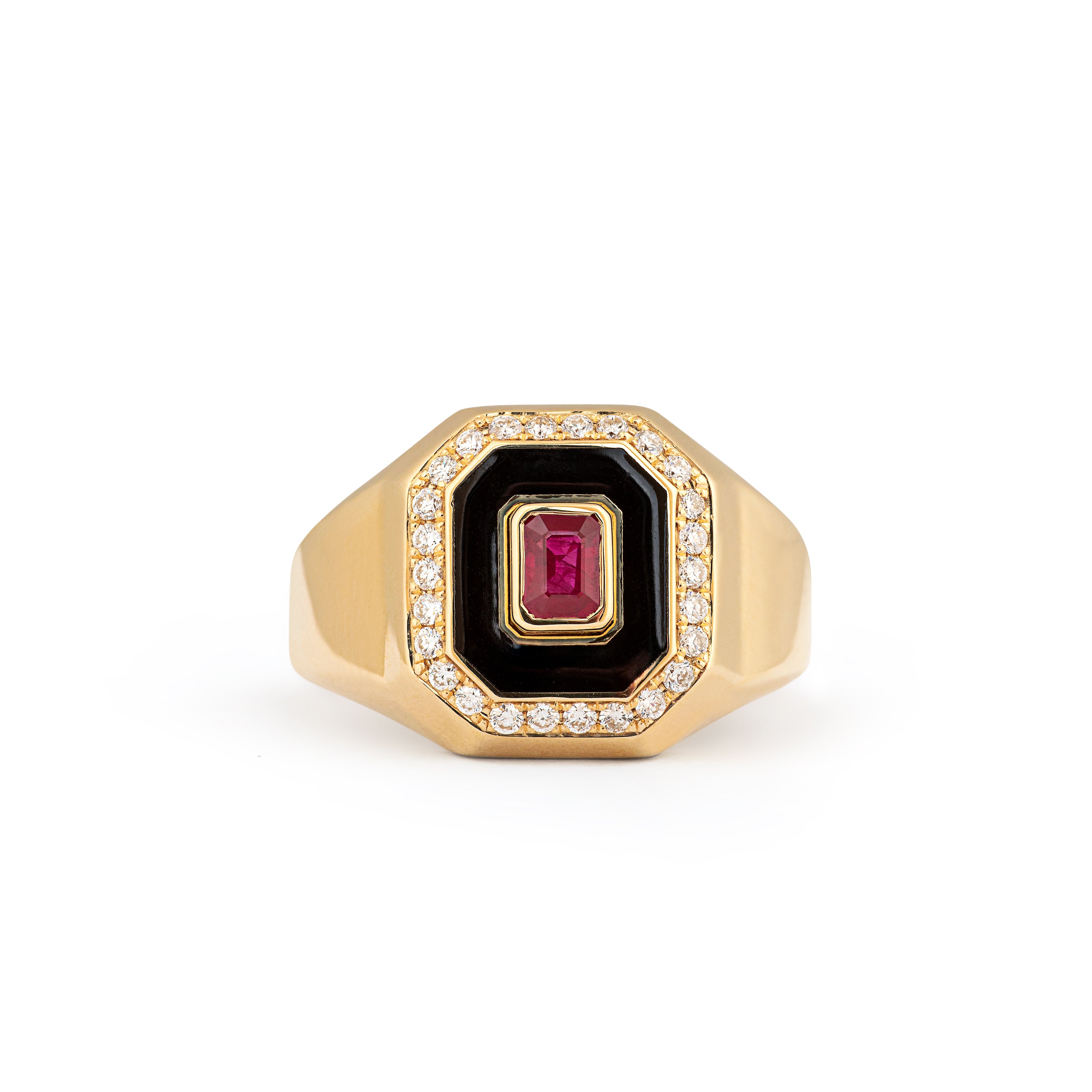 Summer Classic Ruby Diamond Ring
