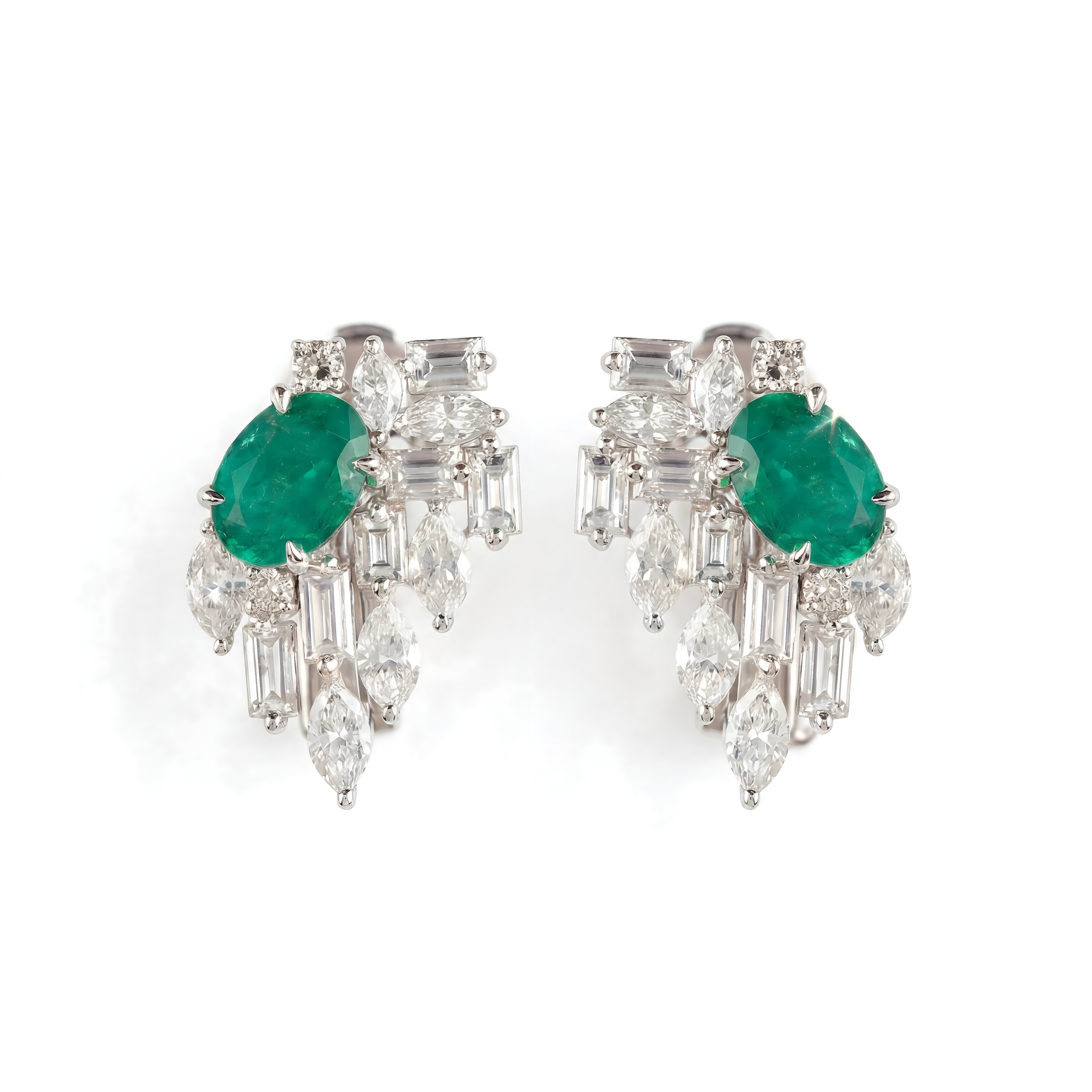 Gold & Diamond Earrings