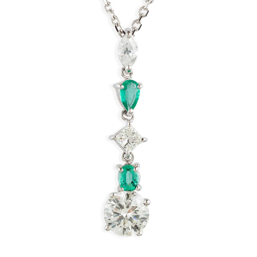 Classic Diamond Necklace - M.Fitaihi