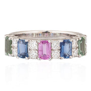 Color - Stoned Diamond Ring - M.Fitaihi