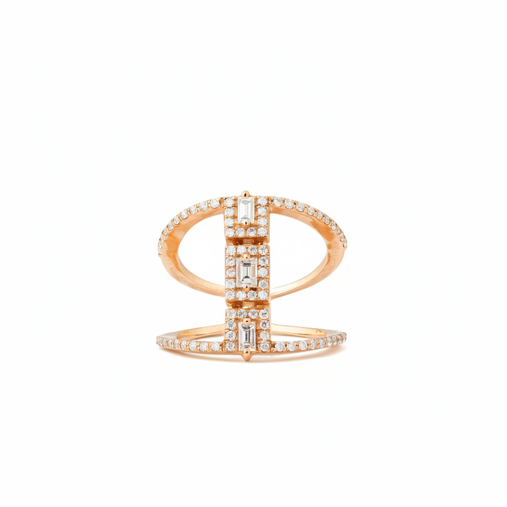 Axis Baguette Ring- Timeless Baguette