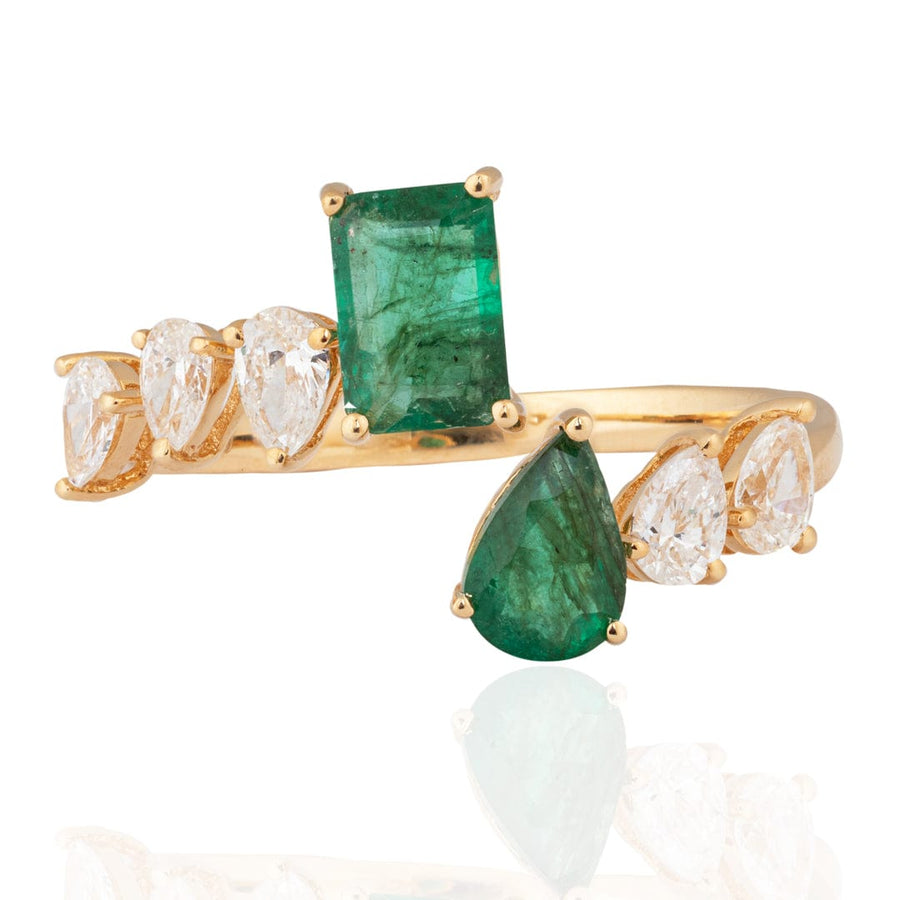 Diamond And Emerald Ring - M.Fitaihi