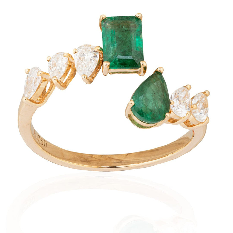 Diamond And Emerald Ring - M.Fitaihi