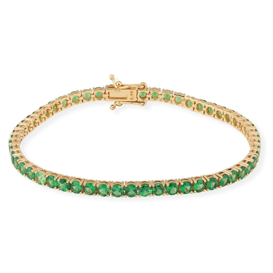 Emerald Tennis Bracelet - M.Fitaihi