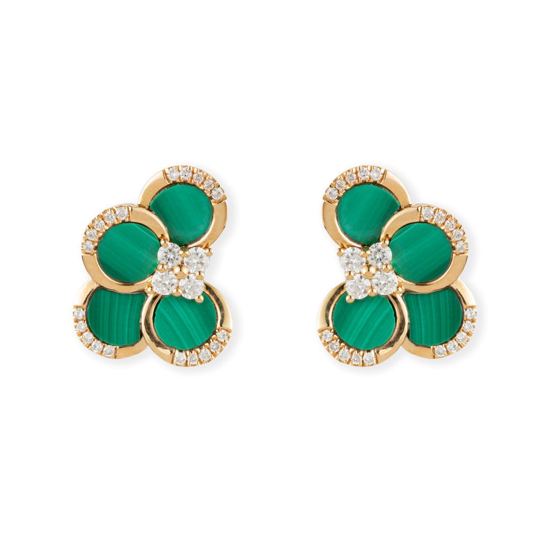 Gold and Diamond Earrings - M.Fitaihi