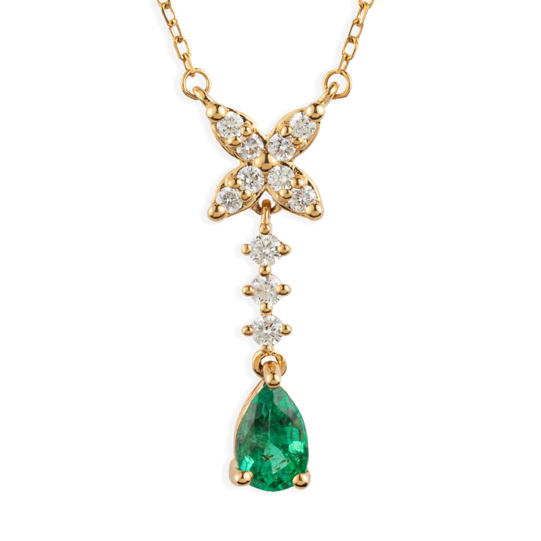 Gold and Diamond Necklace - M.Fitaihi