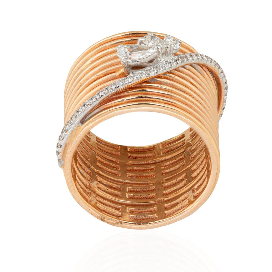 Gold and Diamond Ring - M.Fitaihi