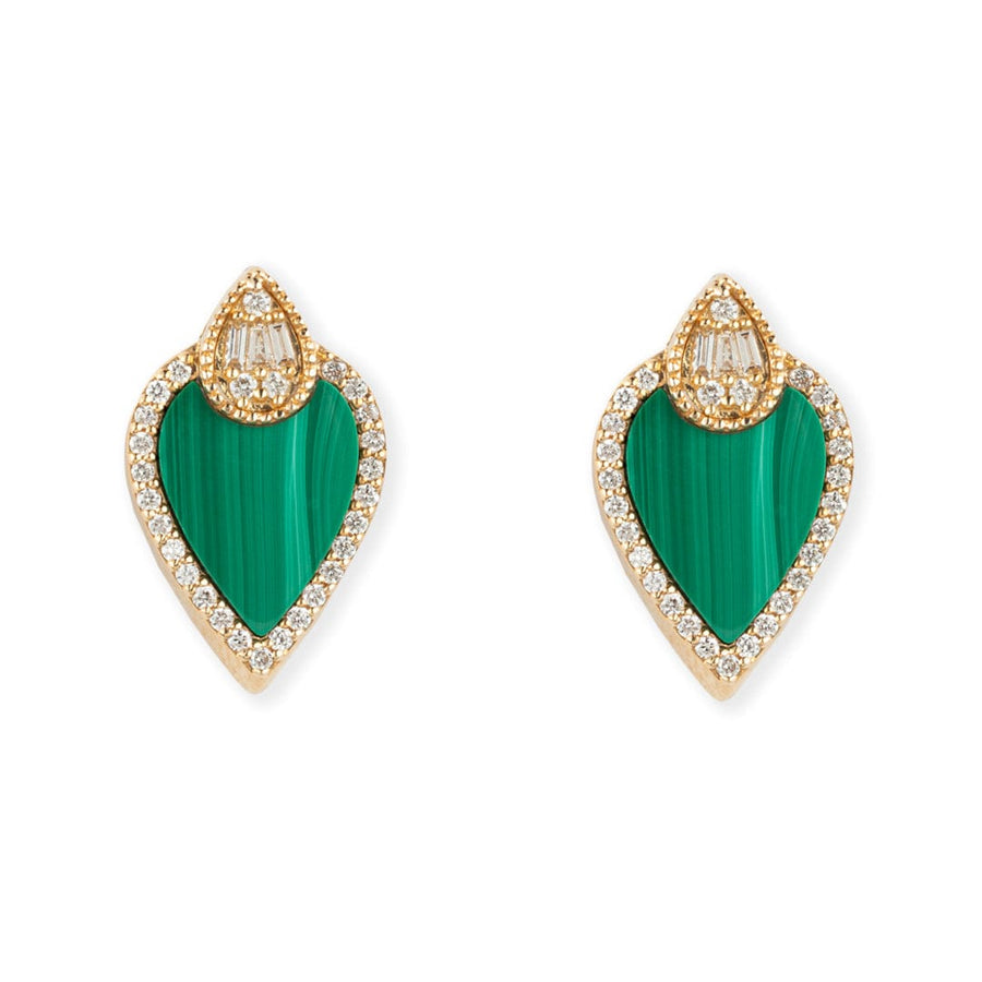 Gold and Diamonde Earrings - M.Fitaihi