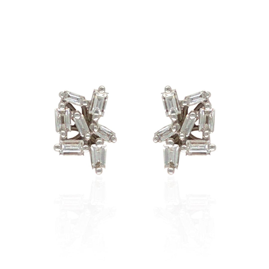 Suzanne Kalan Small Cluster Fireworks Stud Earrings