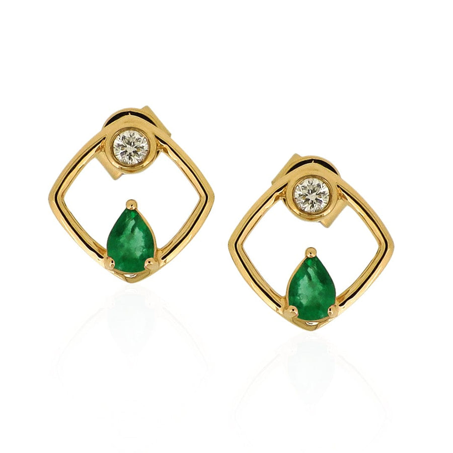 Emerald Drop Earring