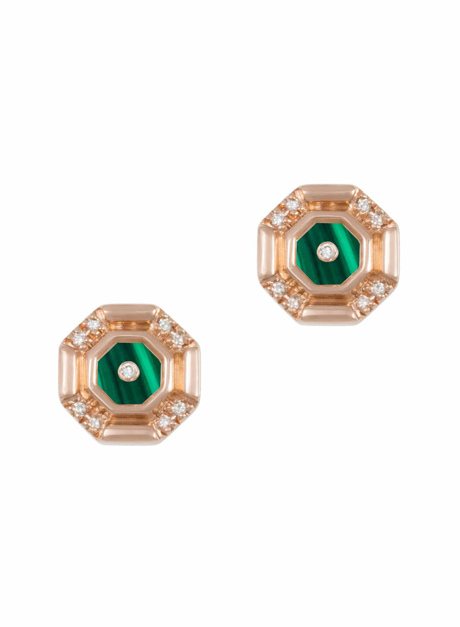 L'Atelier Nawbar Mini Hexagon Studs