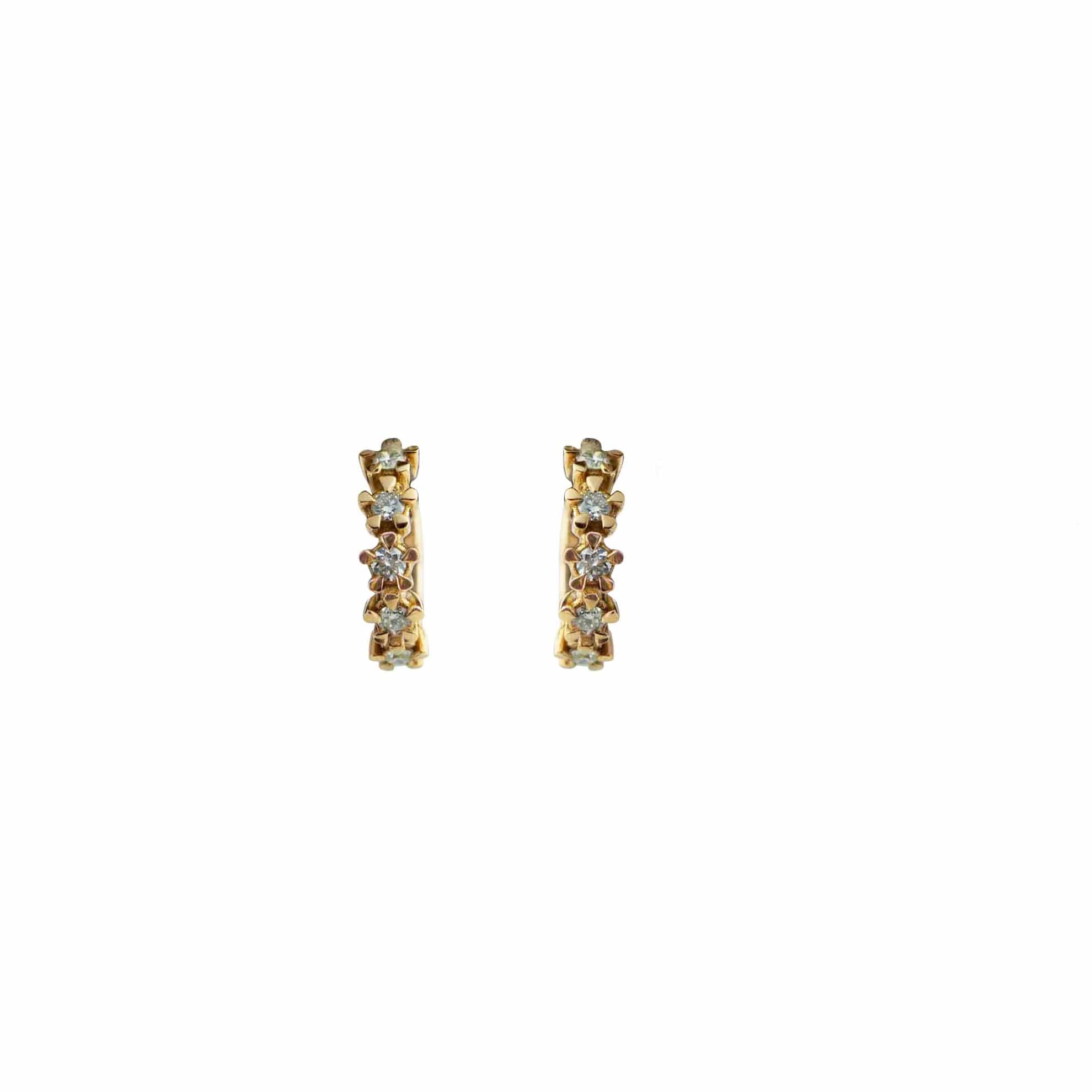M. Fitaihi Candy Diamond Stars Earrings