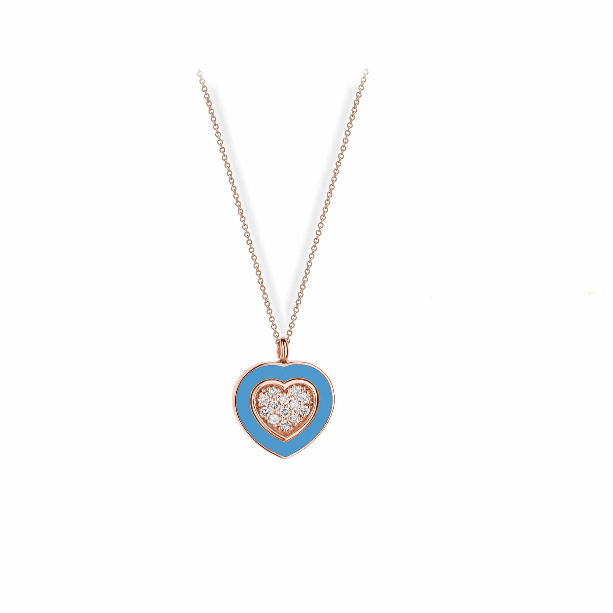 M. Fitaihi Candy Diamond & Enamel Necklace