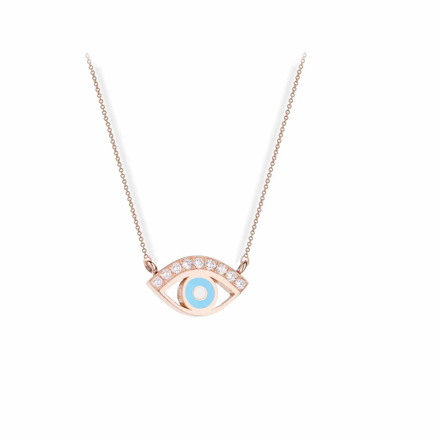 M. Fitaihi Candy Eye Shape Diamond Necklace