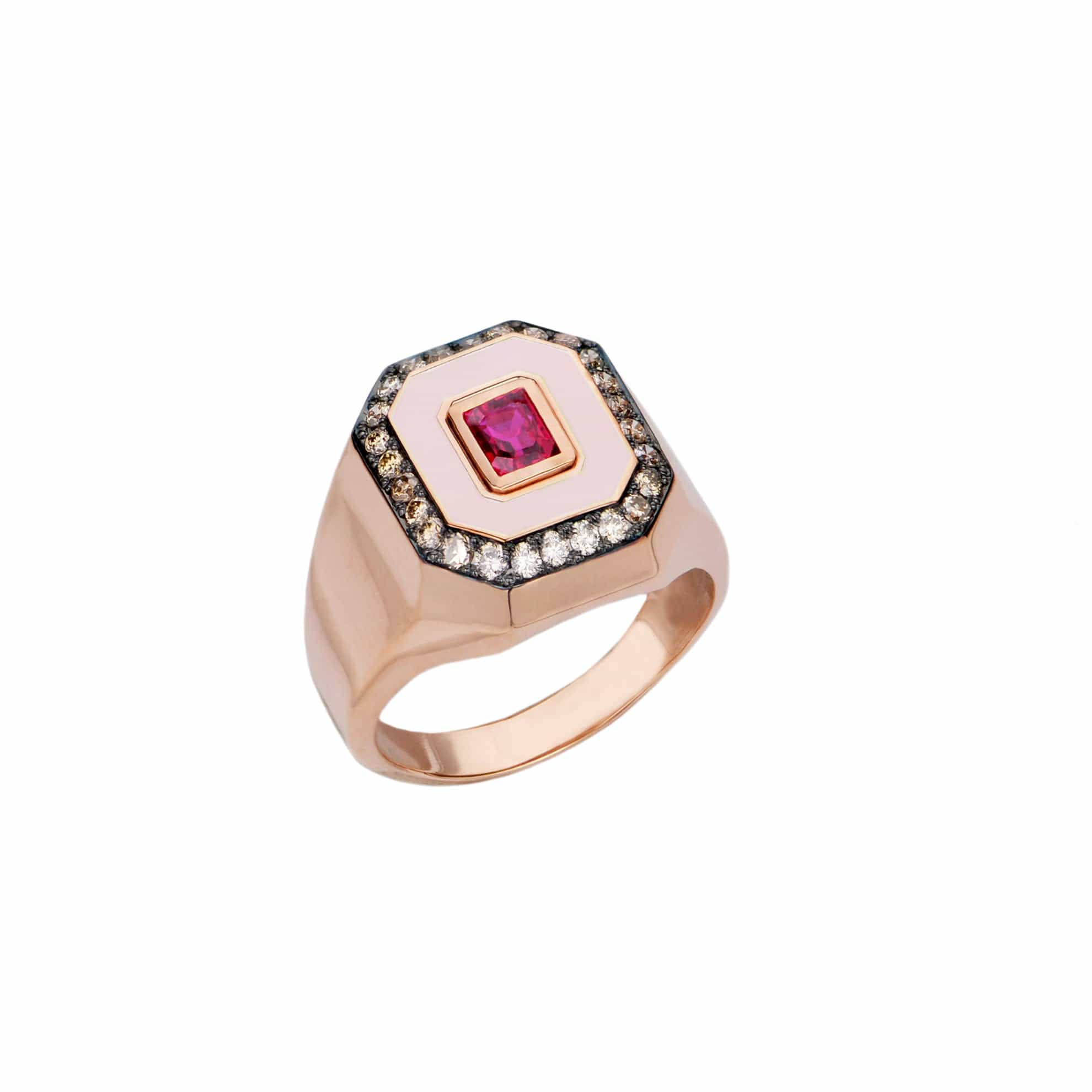 M. Fitaihi Candy Signet Ring