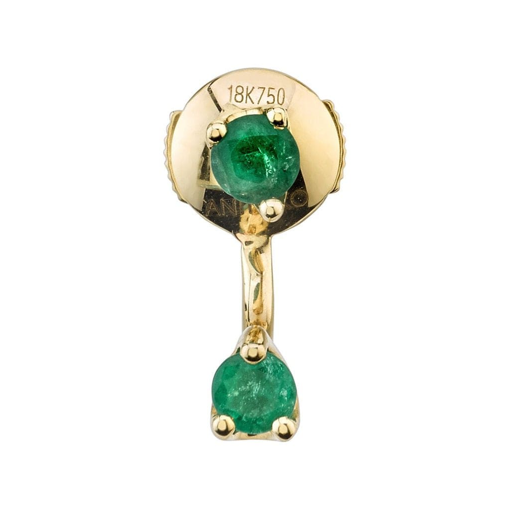 Anita Ko Emerald orbit earring - M.Fitaihi