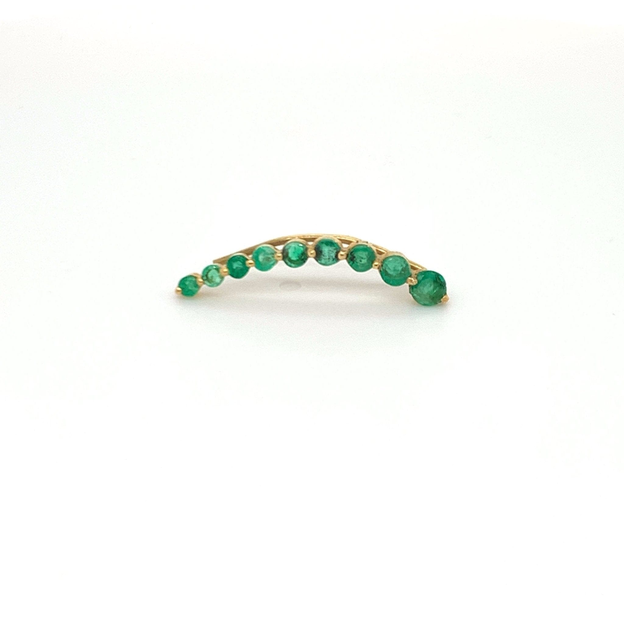 Anita Ko Floating Emeralds Earring - M.Fitaihi