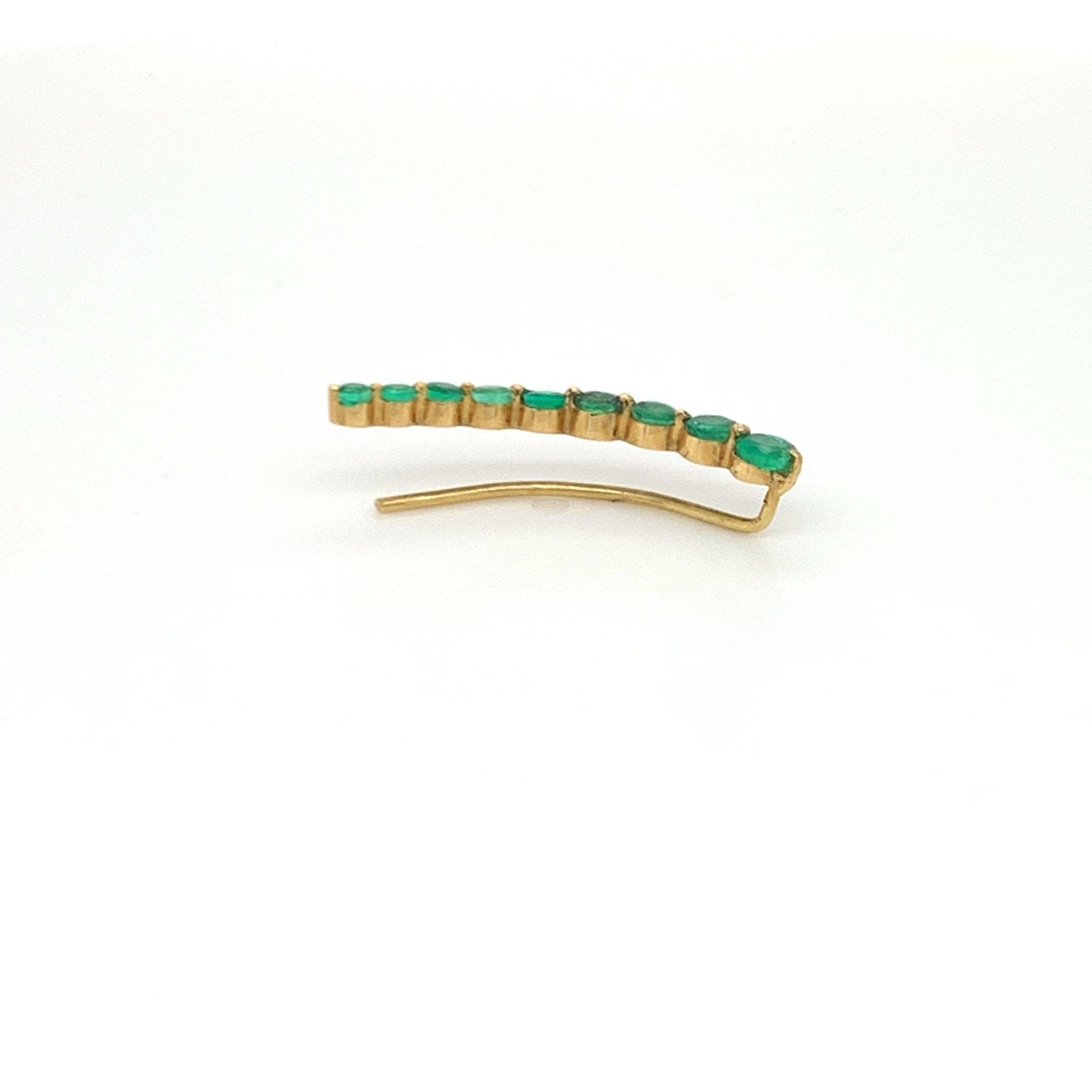 Anita Ko Floating Emeralds Earring - M.Fitaihi