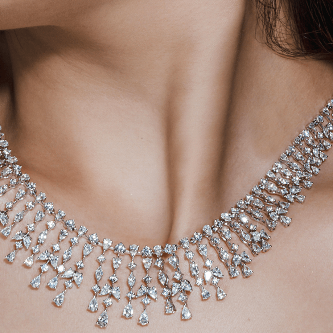 Bridal Necklace - M.Fitaihi