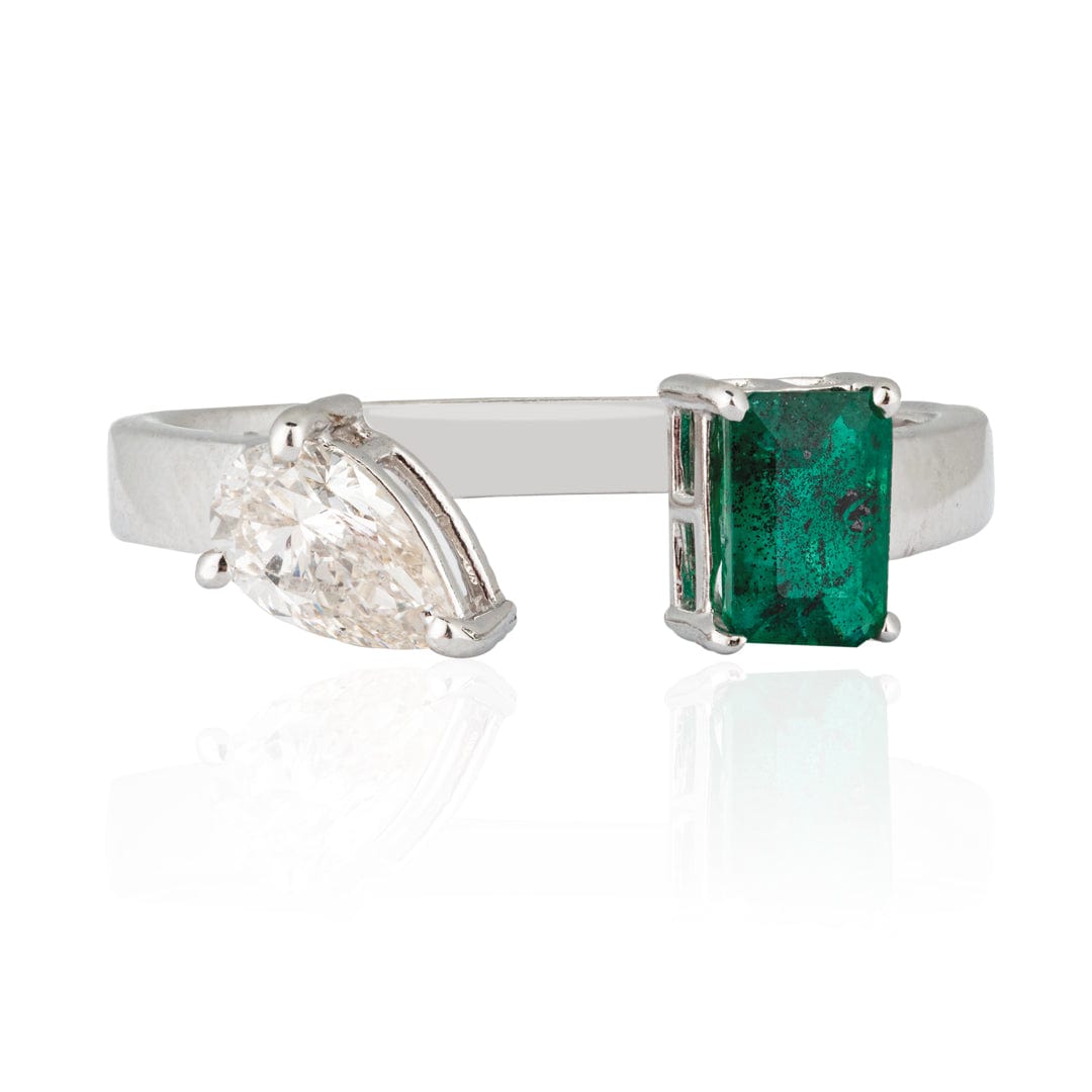 Diamond And Emerald Ring - M.Fitaihi
