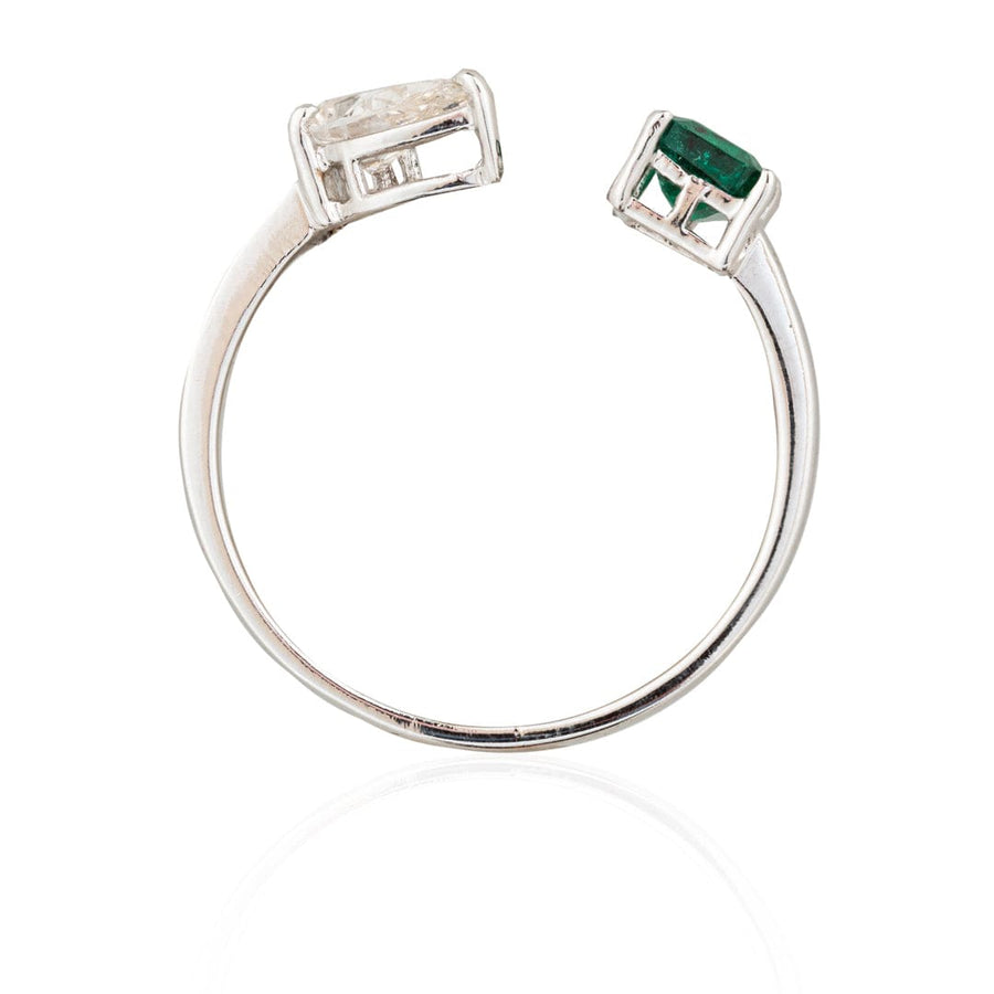 Diamond And Emerald Ring - M.Fitaihi