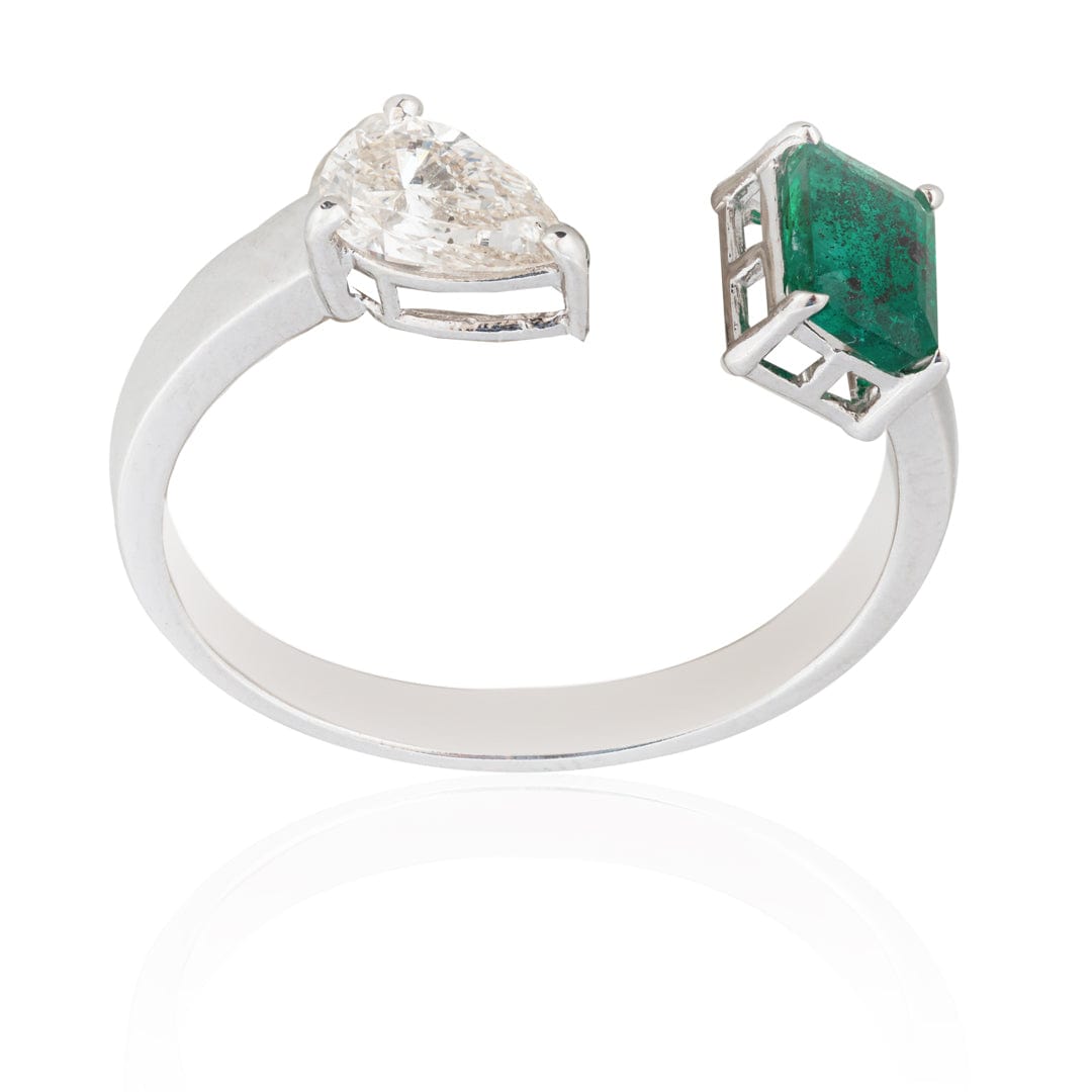 Diamond And Emerald Ring - M.Fitaihi