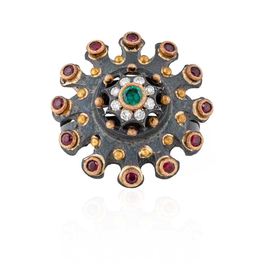 Diamond Gold Ring - M.Fitaihi